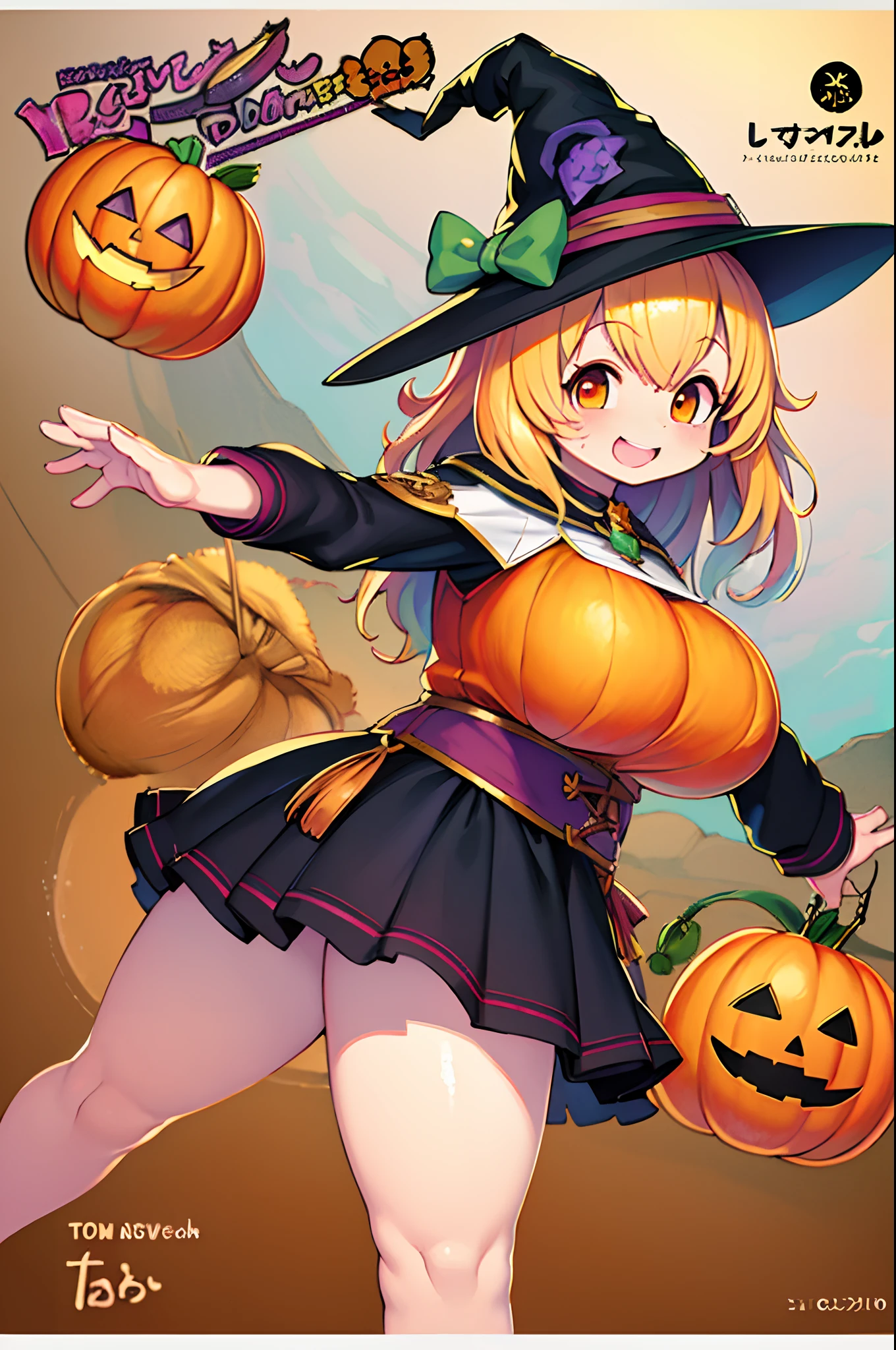Busty wizard girl