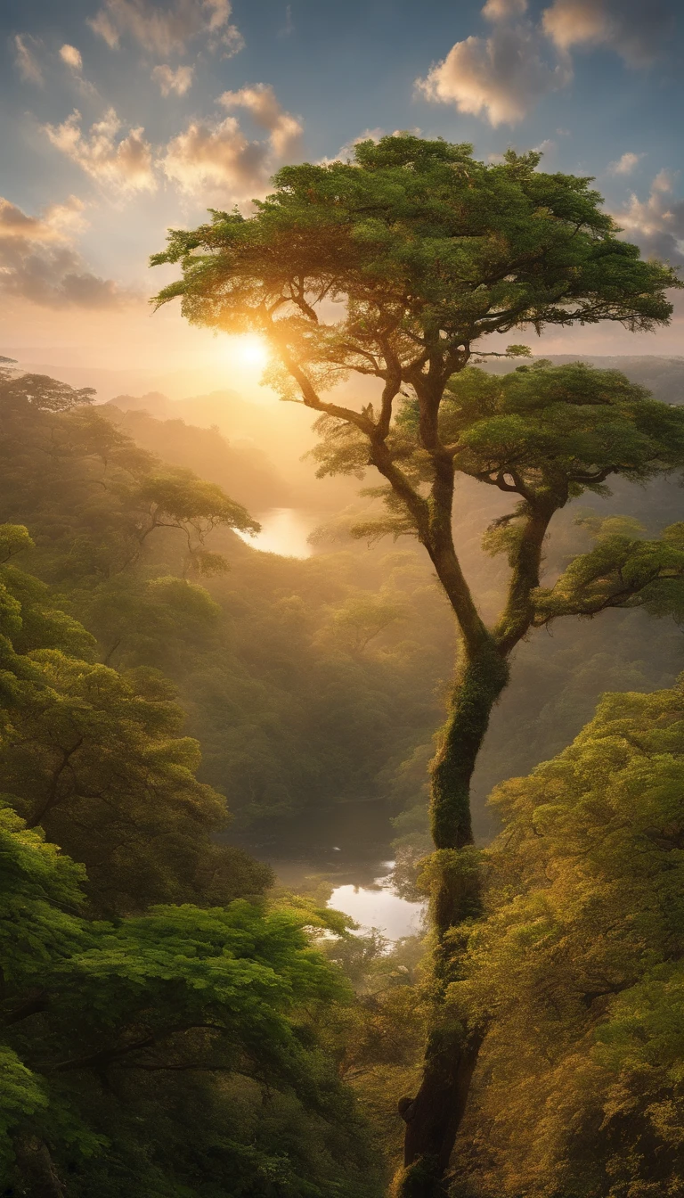 (best quality,4k,8k,highres,masterpiece:1.2),ultra-detailed,(realistic,photorealistic,photo-realistic:1.37),nature,natural scenes,scenic landscapes,serene backgrounds,beautiful vistas,majestic views,magnificent sceneries,stunning backdrops,great outdoors,peaceful environments,lush green valleys,rolling hills and meadows,captivating mountain ranges,tranquil lakes and rivers,calm oceans and beaches,towering forests and jungles,unspoiled wilderness,wildlife habitats,breathtaking sunsets and sunrises,vivid colors and hues,blending palettes,hint of dreamy atmosphere,gentle sunlight filtering through the trees,soft and warm golden hour lights,subtle shadows and highlights,pristine air and water,ethereal and magical,harmonious symmetry and balance,impeccable composition,meticulous attention to detail,natural beauty captured flawlessly,timeless artistry and craftsmanship