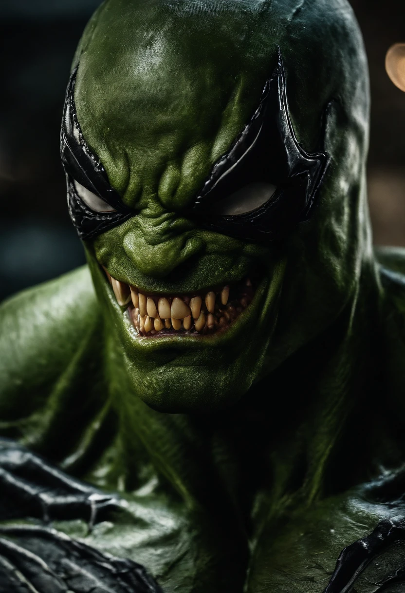 Venom combined with The Hulk