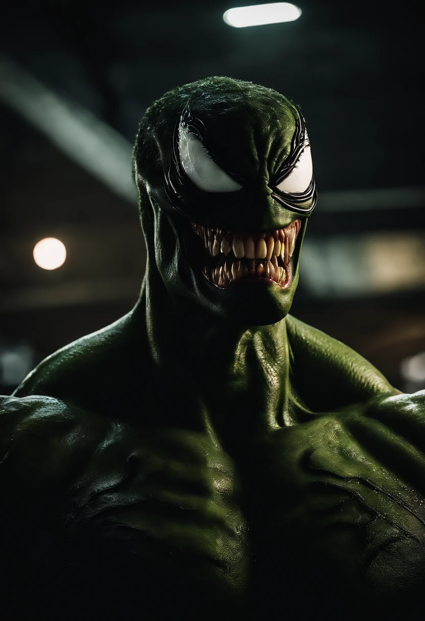 Venom combined with The Hulk