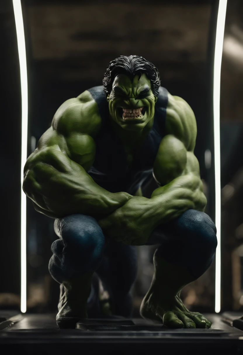 Venom combined with The Hulk