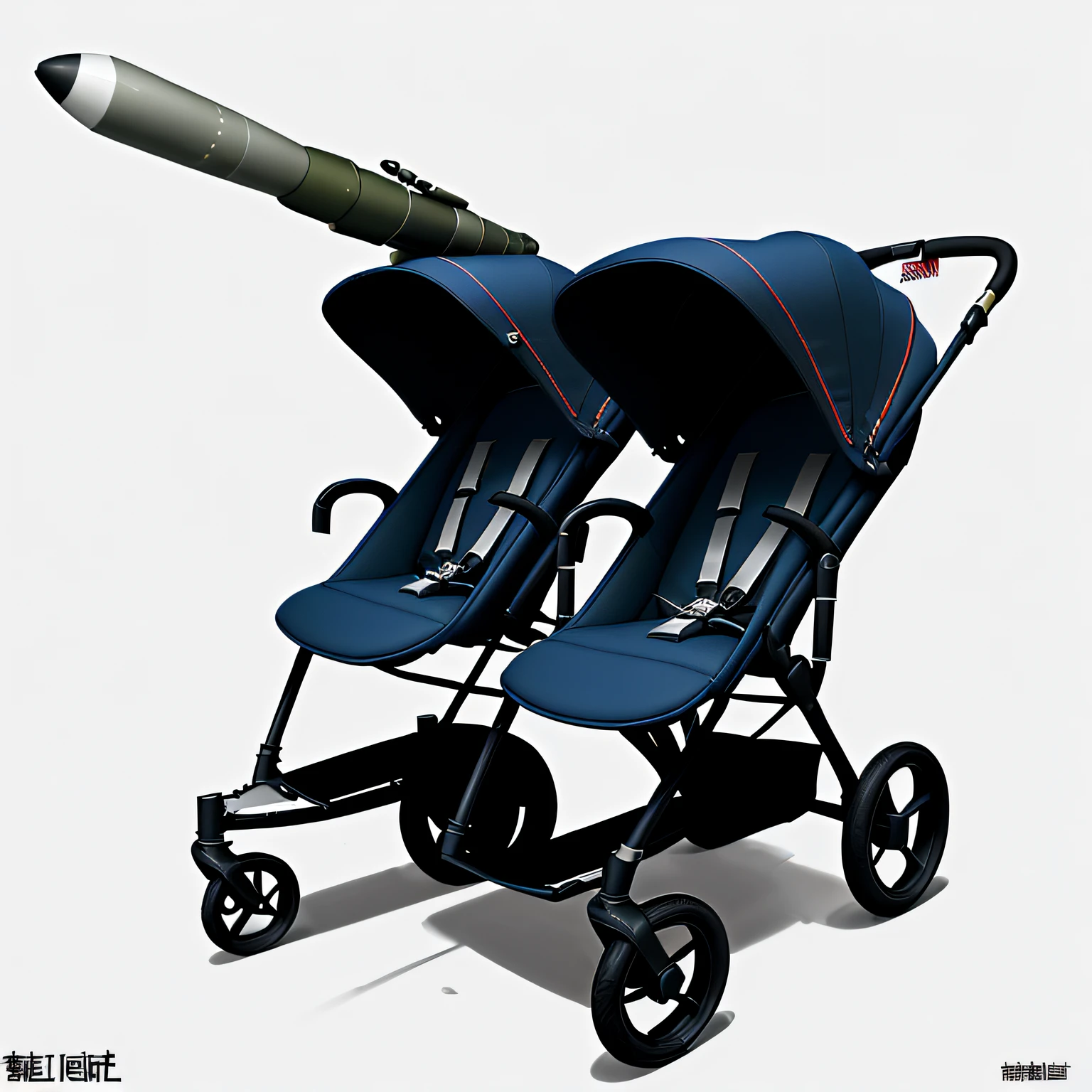 Stroller、((It carried a missile launcher))、