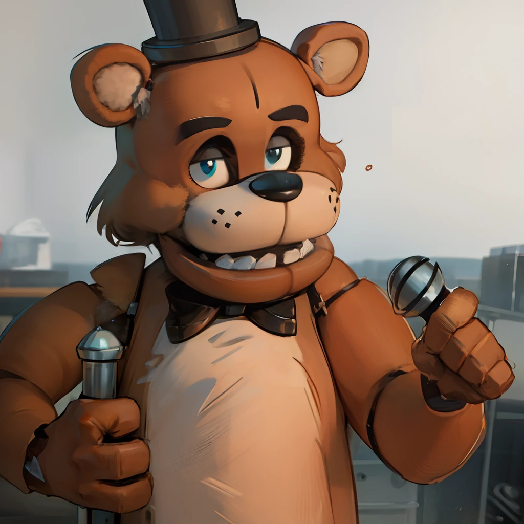 FNAF，Gorgeous rock Freddie，tmasterpiece, Best quality