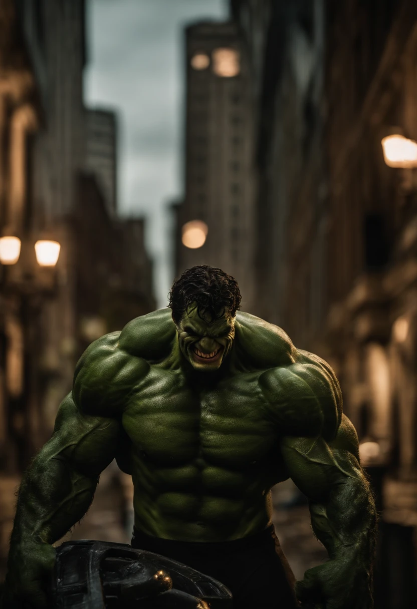 Venom combined with The Hulk