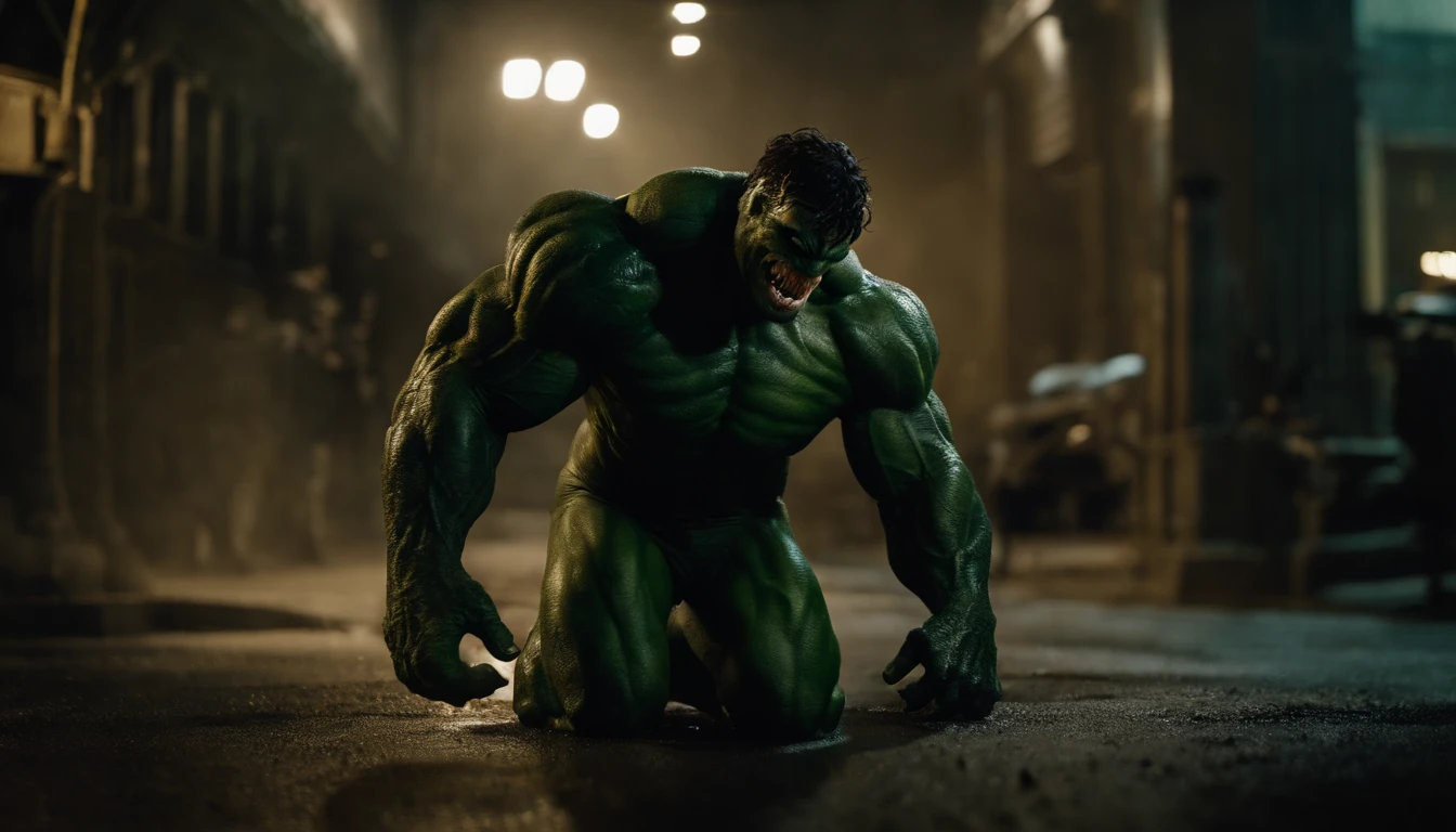 Venom combined with The Hulk