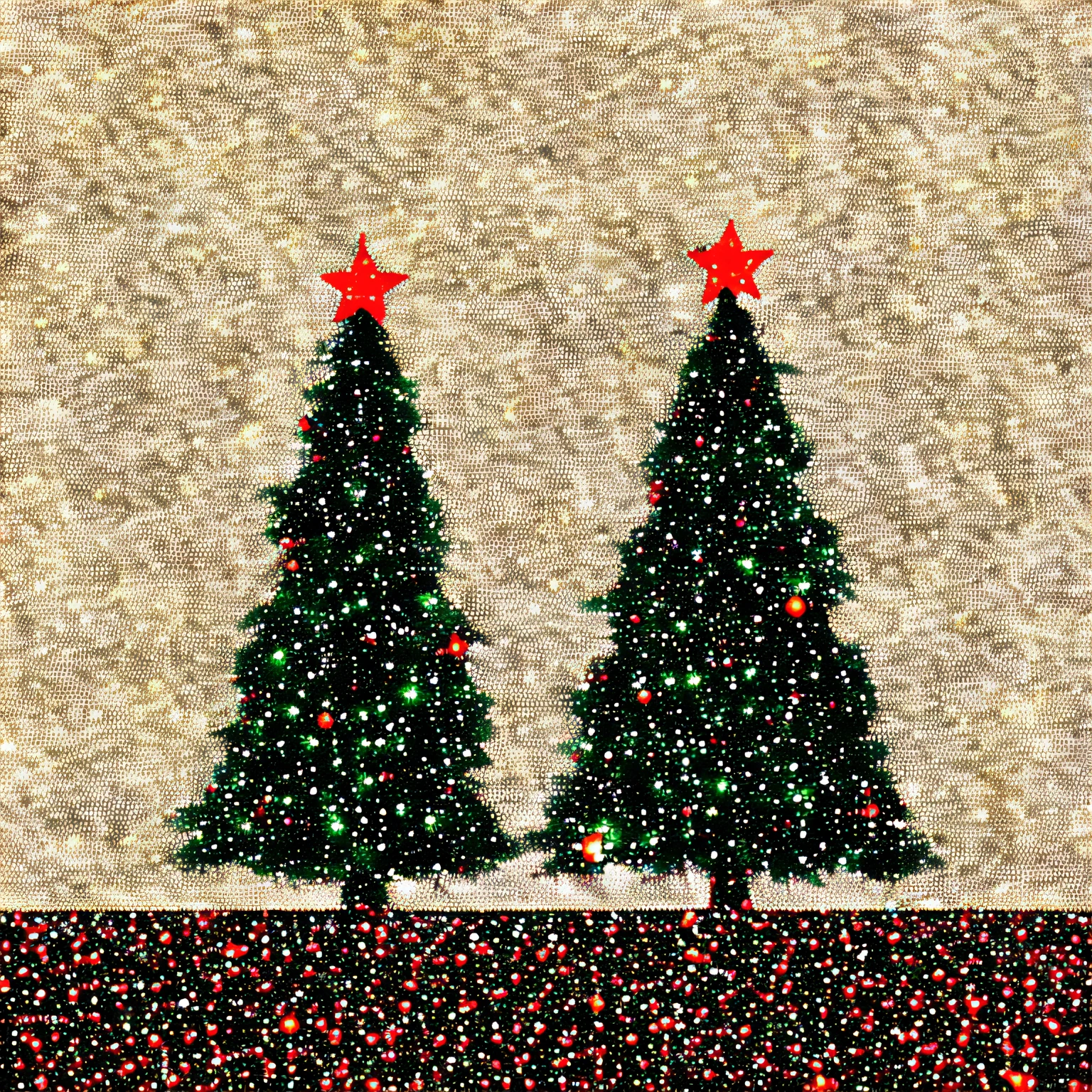 Christmas tree,Lots of presents around,illuminations,