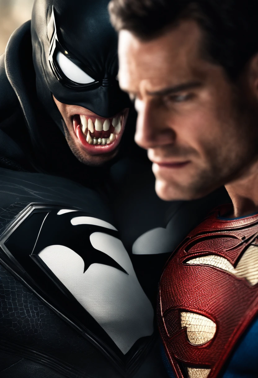 Venom combined with Superman