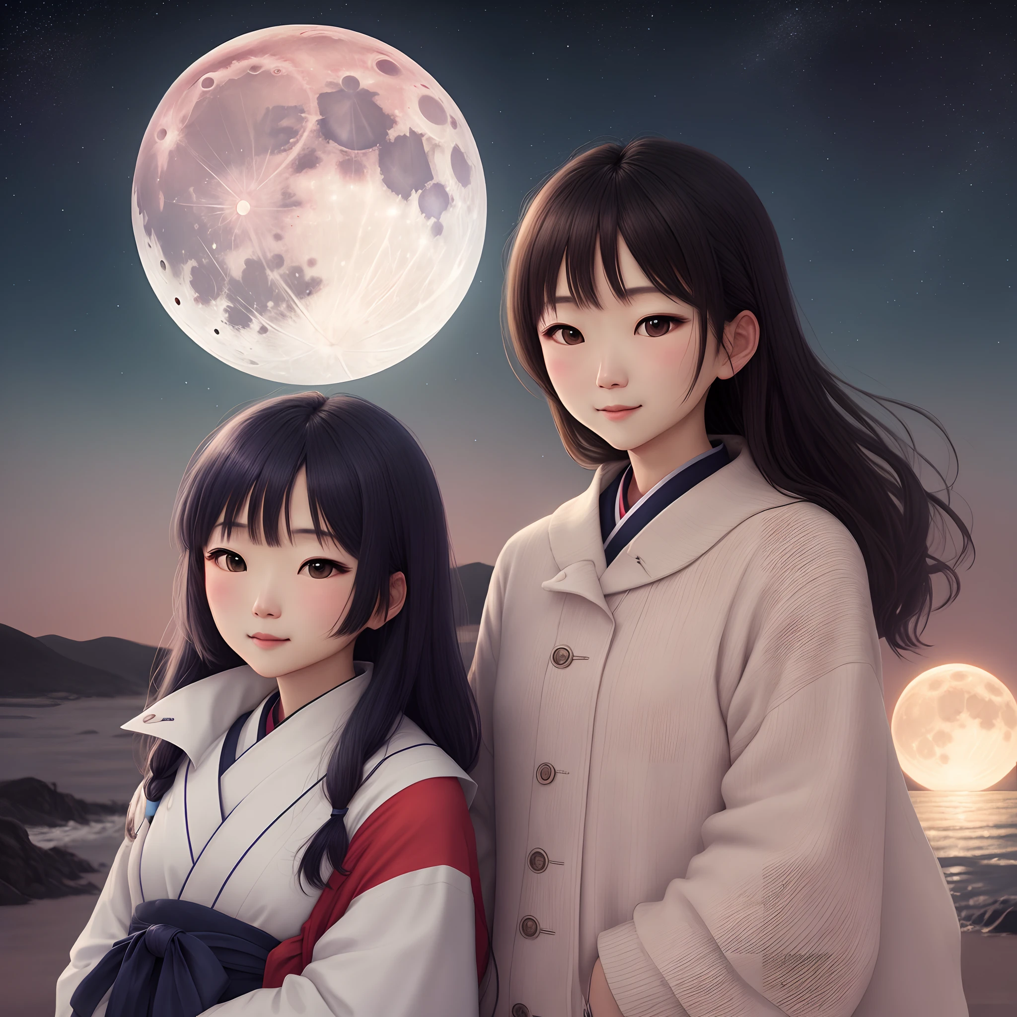 Moon with yaemiko