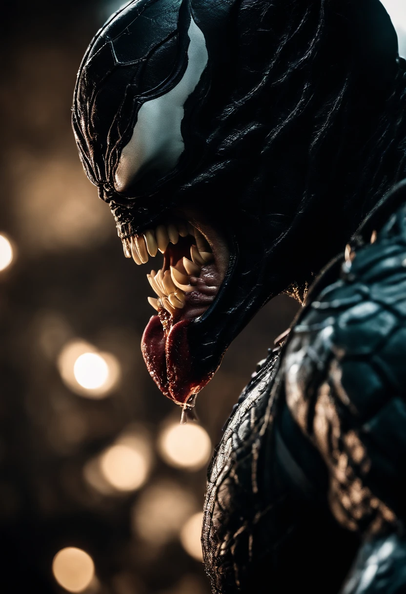 Venom combined with Goro from Mortal Kombat