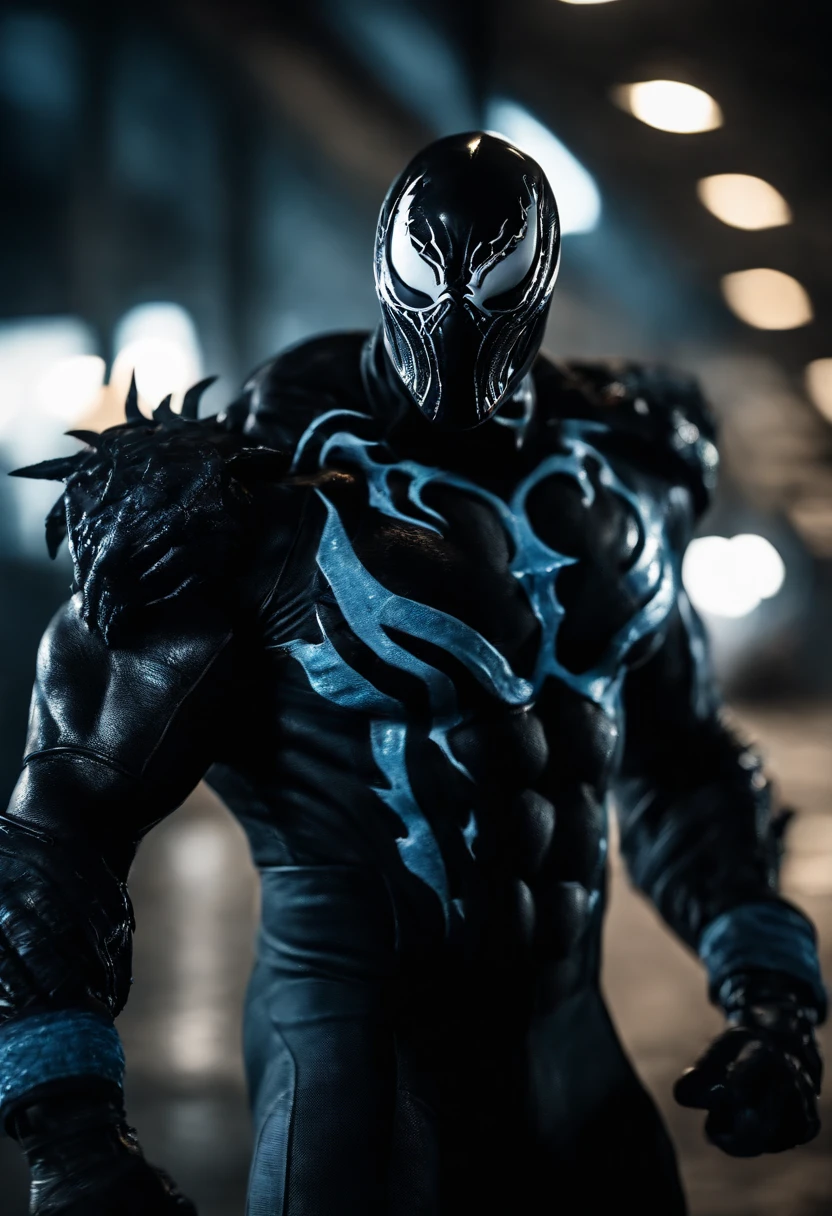 Venom combined with Sub-zero from Mortal Kombat, 4 arms