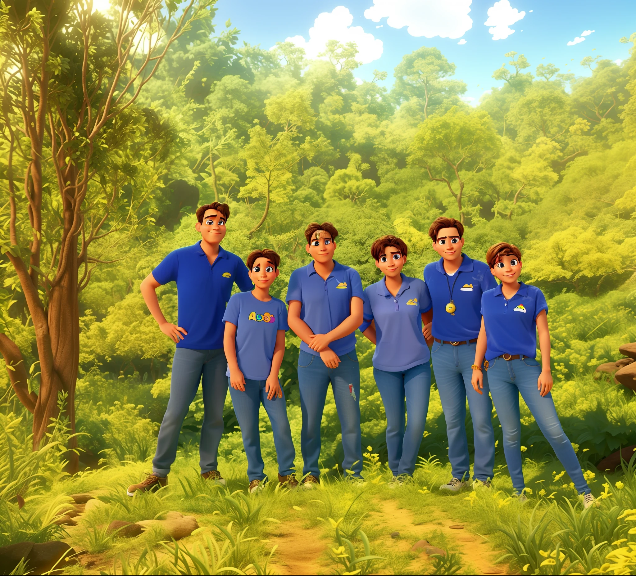 ambientalistas Disney pixar, na mata, alta qualidade, melhor qualidade