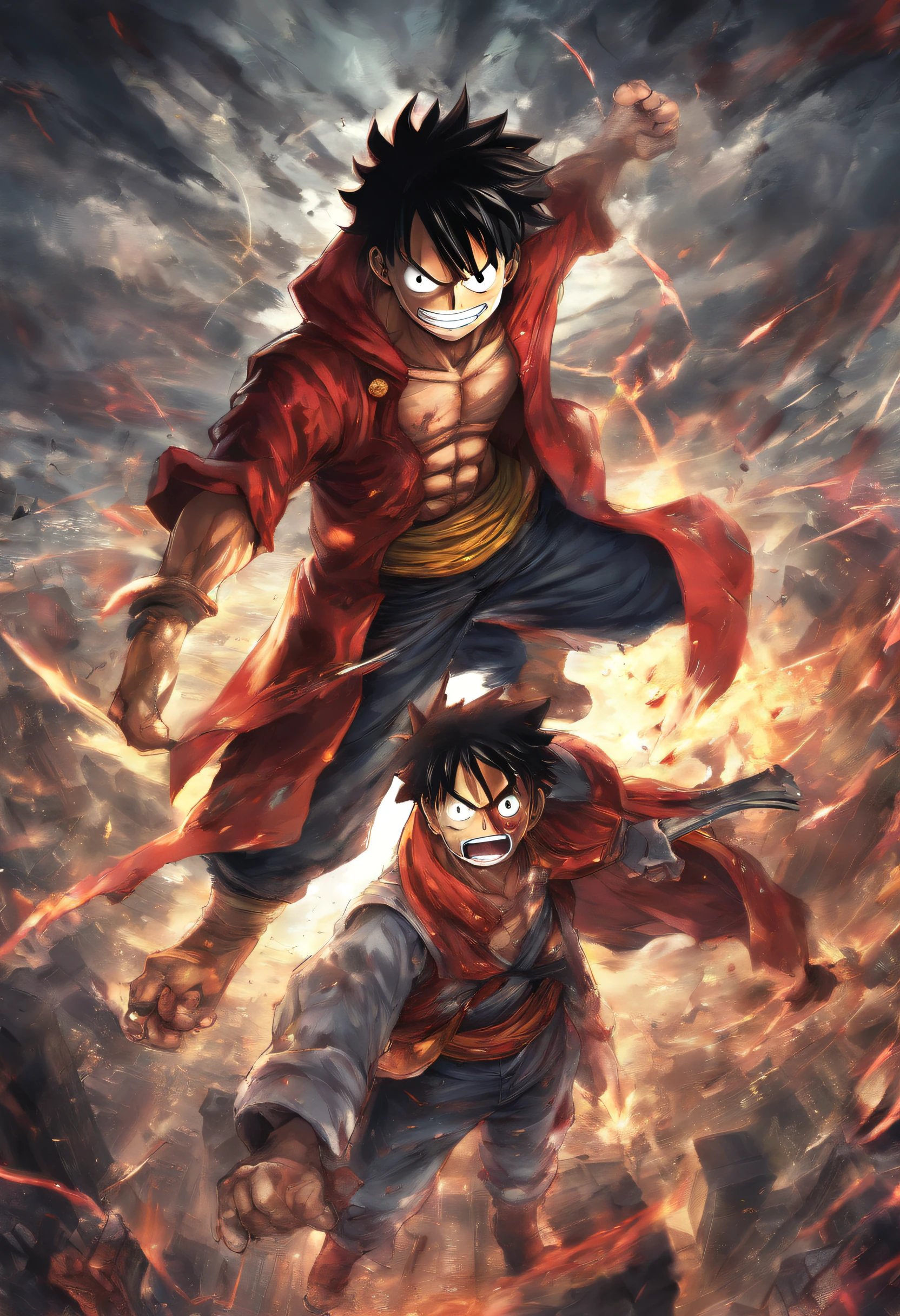 luffy x guts