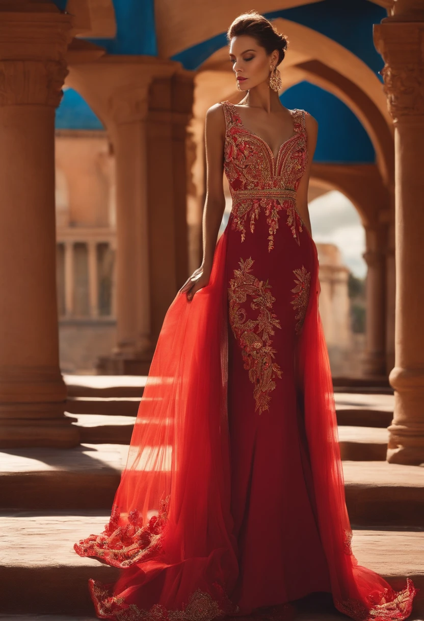 beleza com vestido