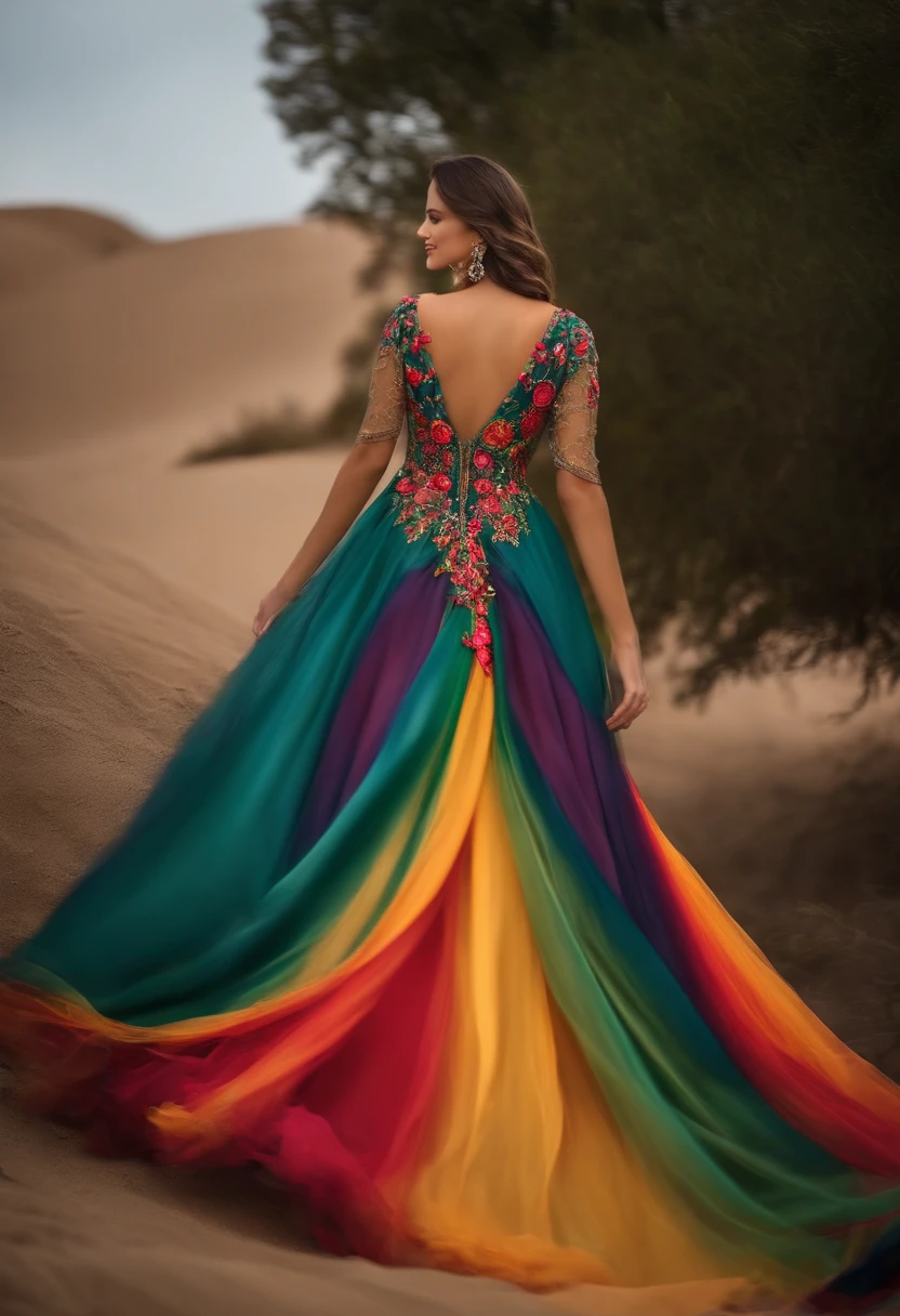 beleza com vestido
