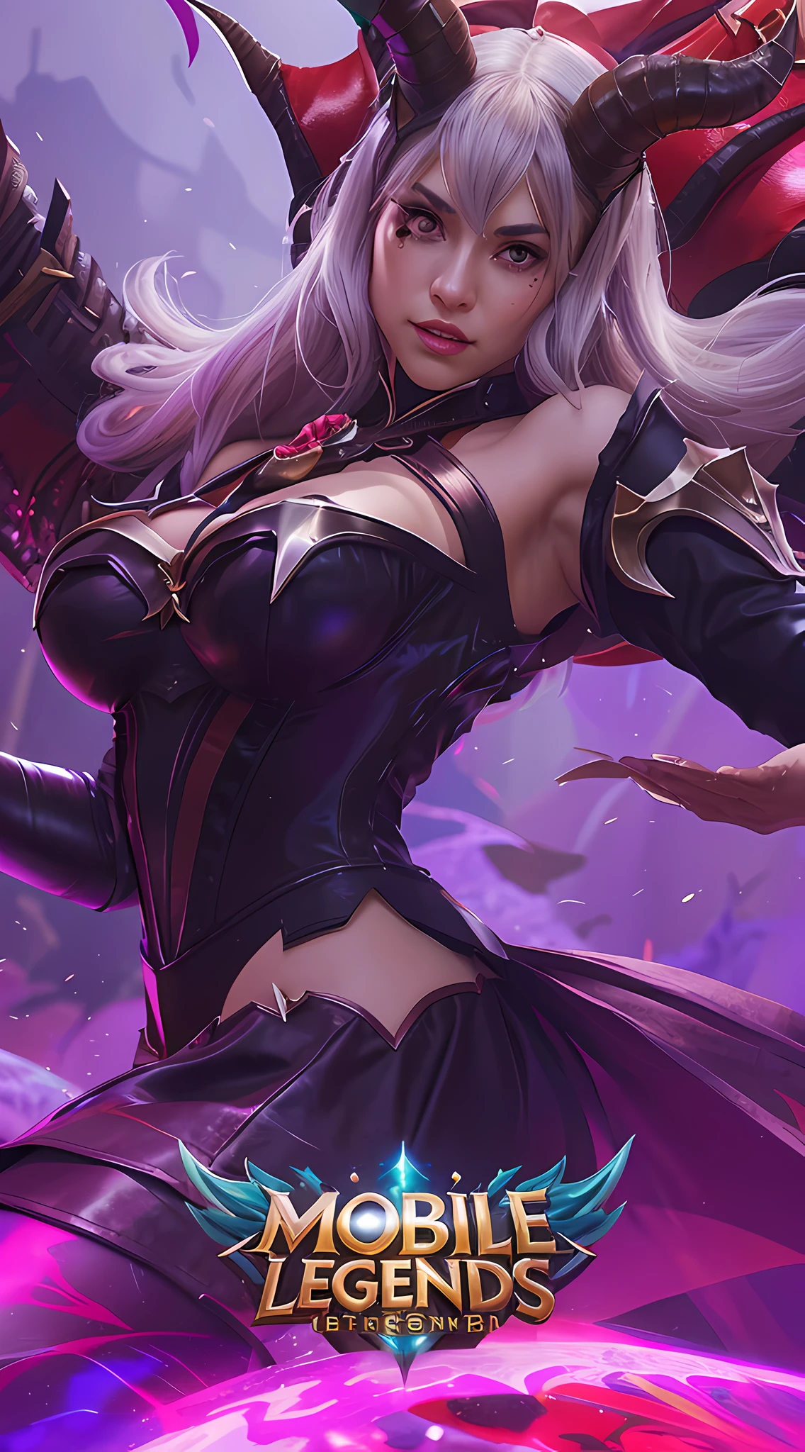 a close up of a woman in a dress with horns on her head, extremely detailed artgerm, ig model | artgerm, ! dream artgerm, style artgerm, artgerm detailed, official splash art, artgerm. high detail, artgerm lau, artgerm style, artgerm on artstation pixiv