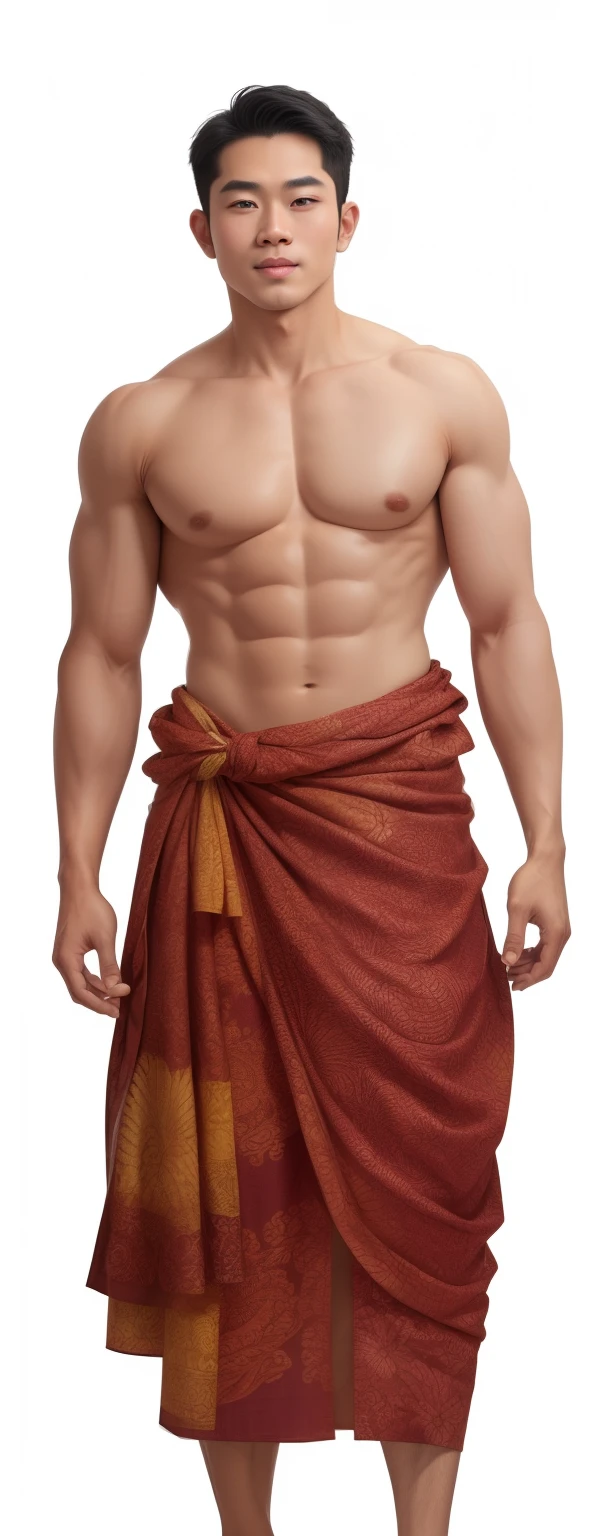 Indonesian Culture, Batik , Batik Sarongs , Handsome Men , Muscle , Sispack , Veiny , White Pale Skin Tone , Sexy Men , Culture Handsomev, Veiny Hand , Big Muscle , Big Man , UHD , 8K