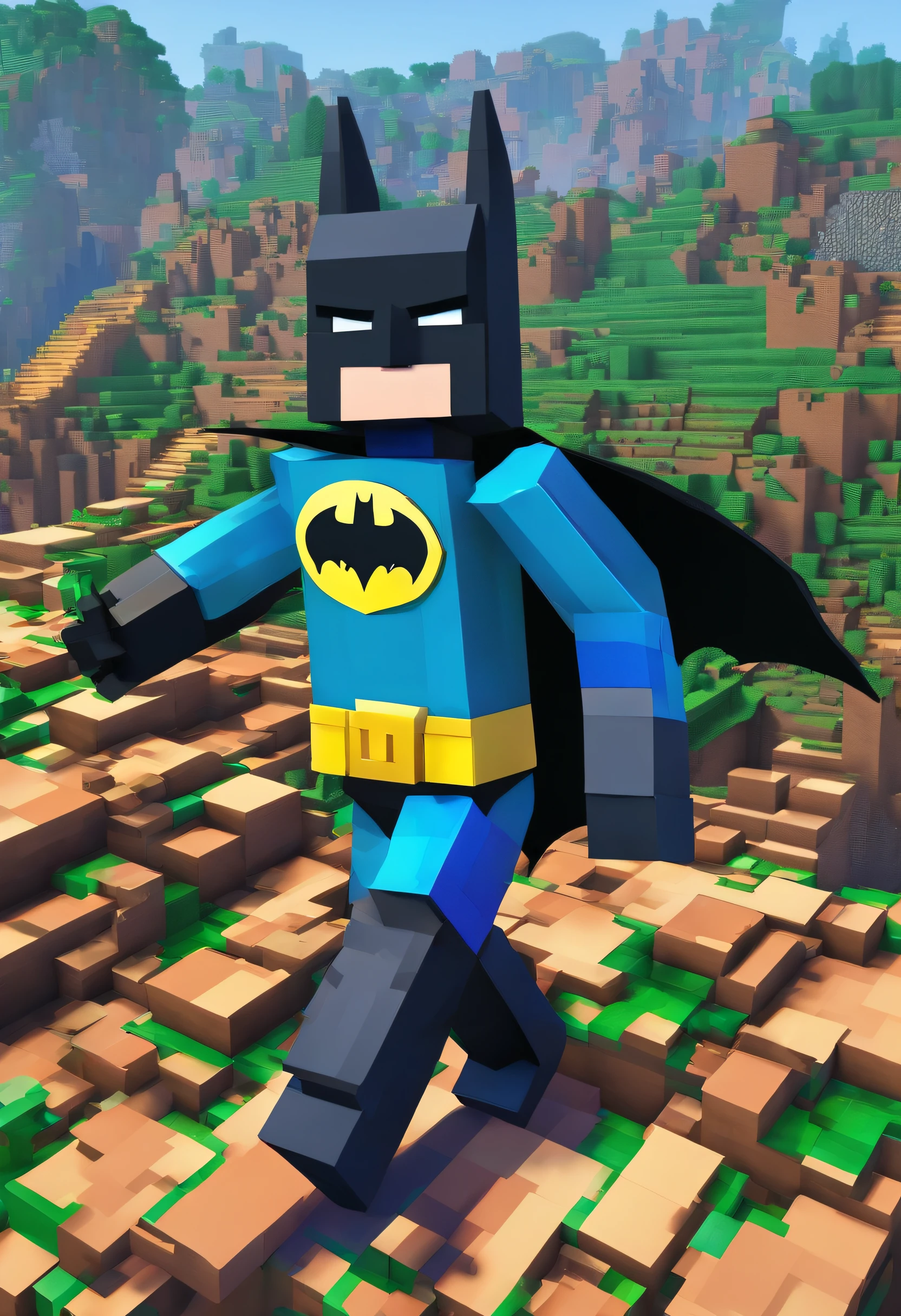 Masterpiece、top-quality、A hyper-realistic、Photorealsitic、batman、Super cool