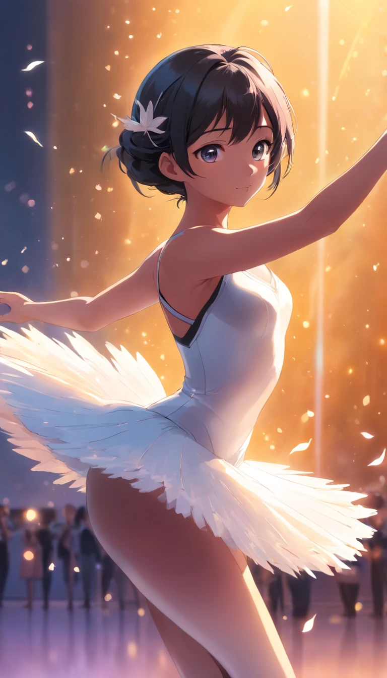 BALLET,pele clara ,corpo bonito,medium bust,tutu branco (cisne negro)melhor qualidade,mid long hair