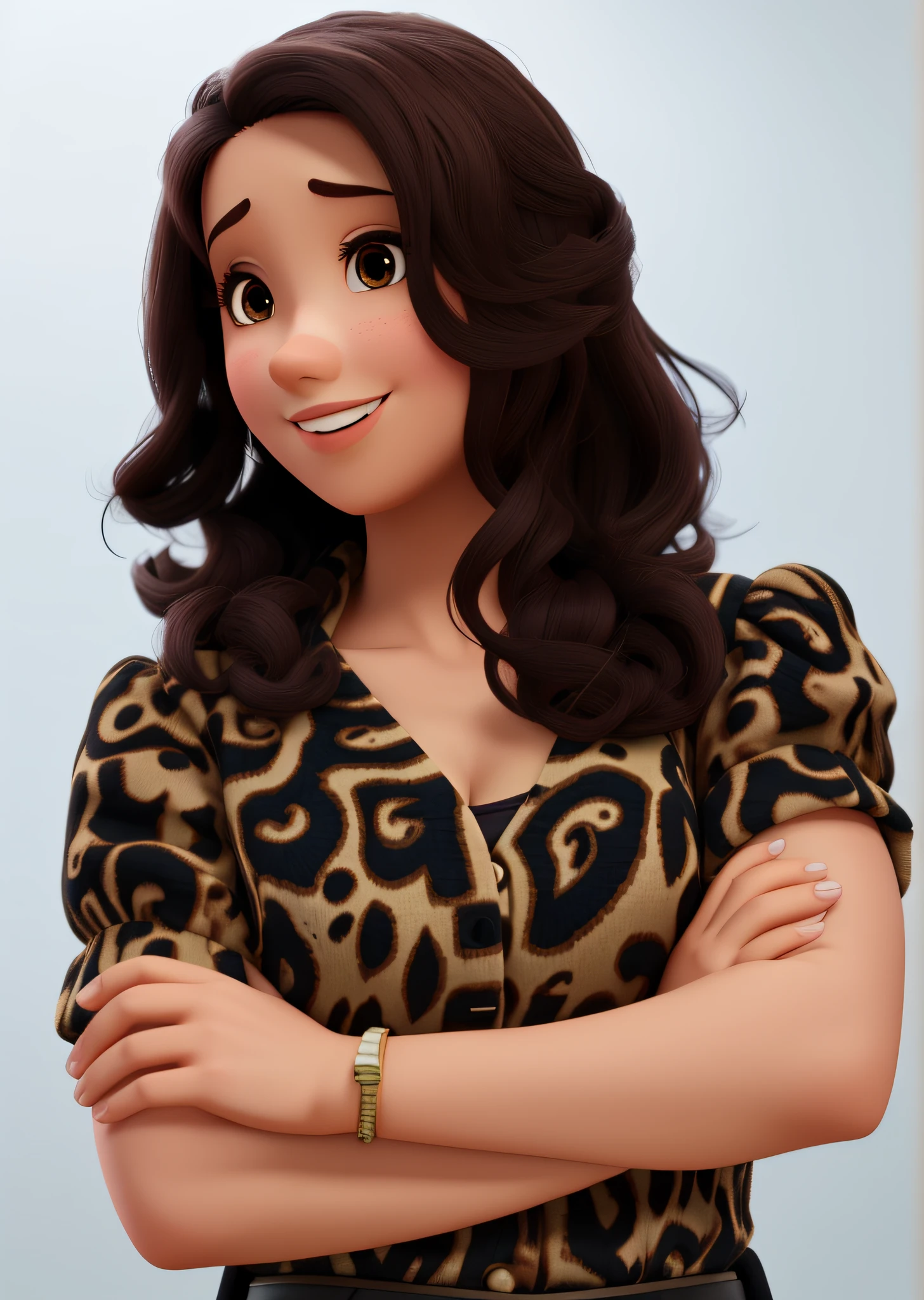 mulher estilo pixar alta qualidade, melhor qualidade