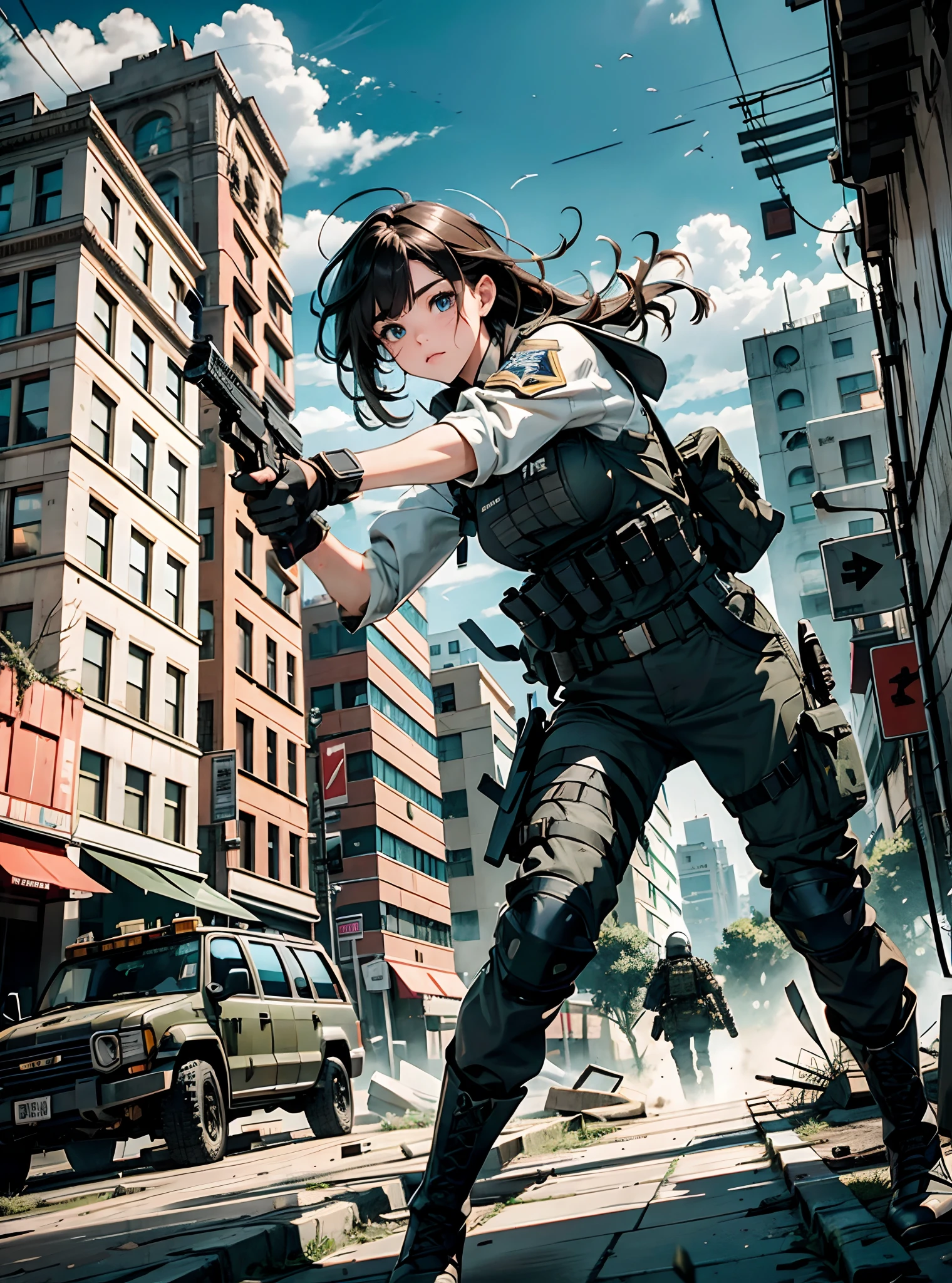 female soldier