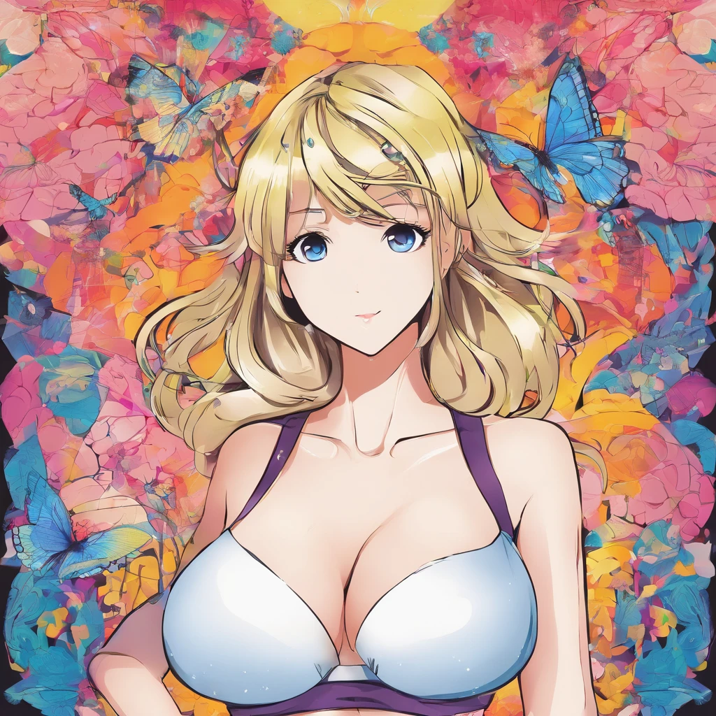 huge breasts, bra,