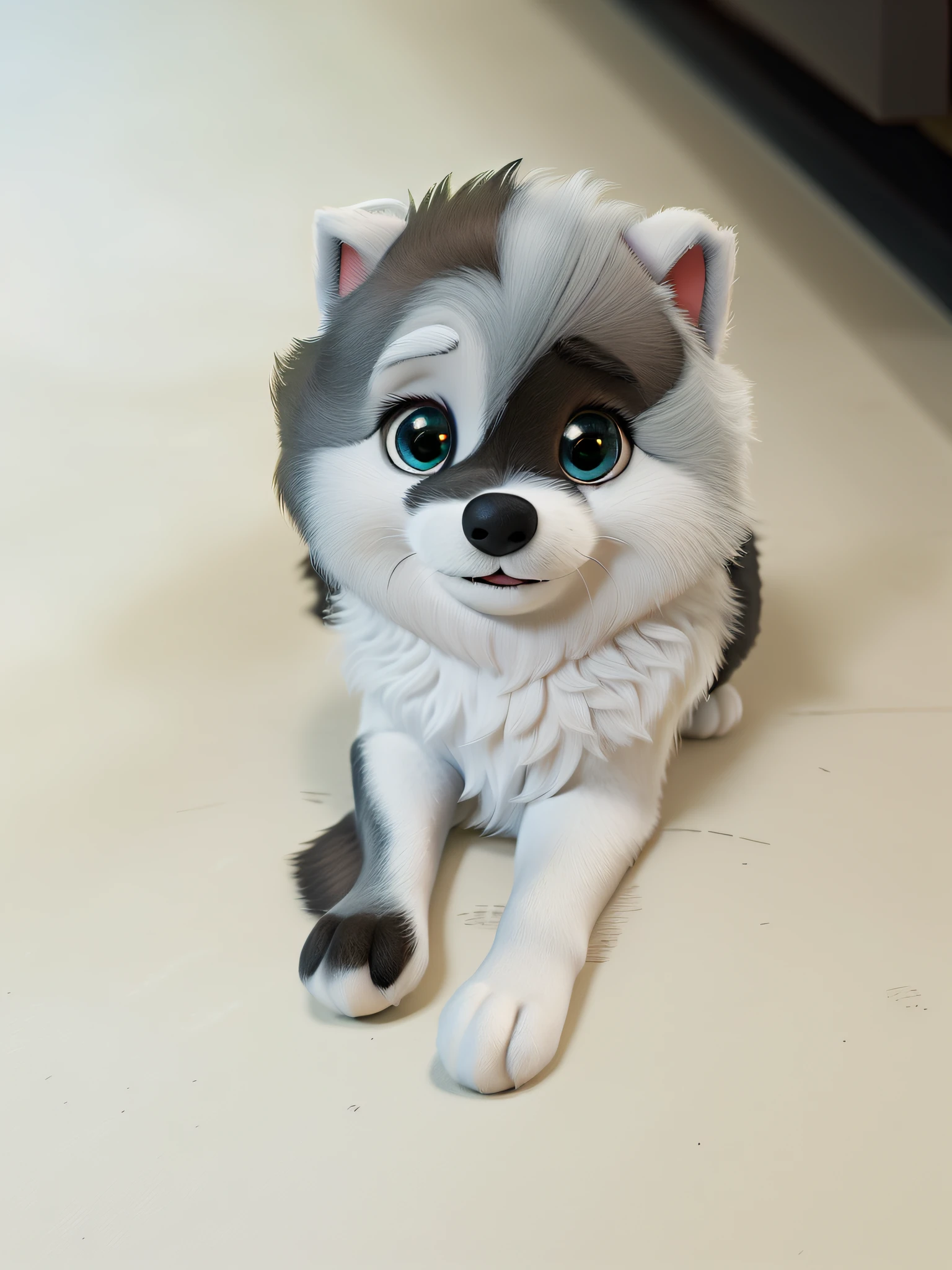 um cachorros estilo disney pixar, de alta qualidade,melhor qualidade