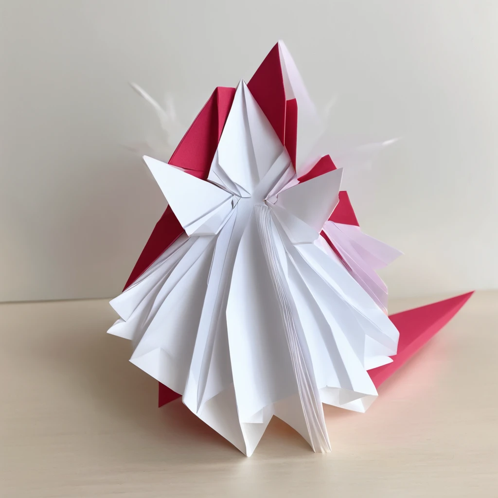 1girl bonita de origami