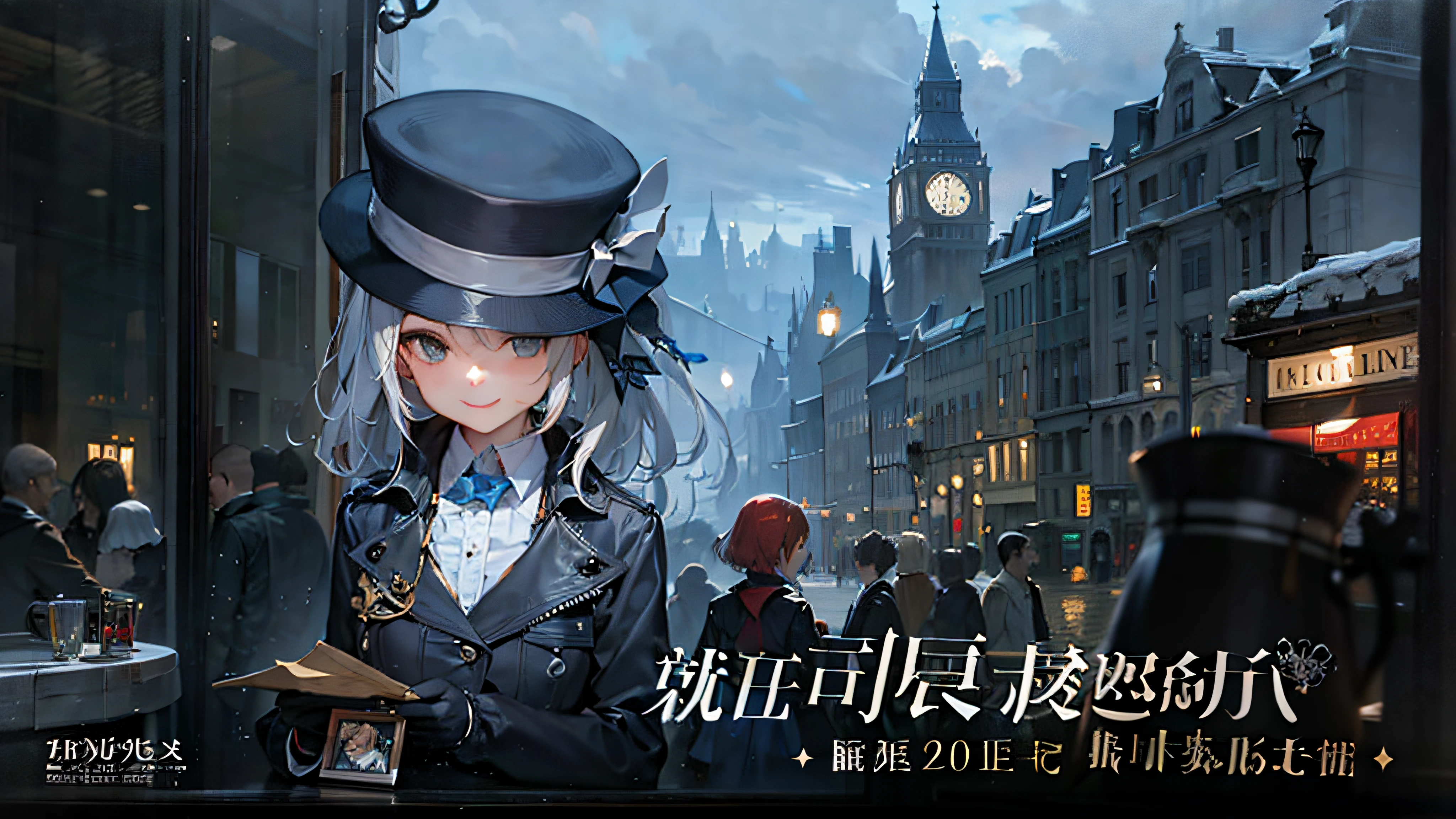 masterpiece, best quality, highres, smile
