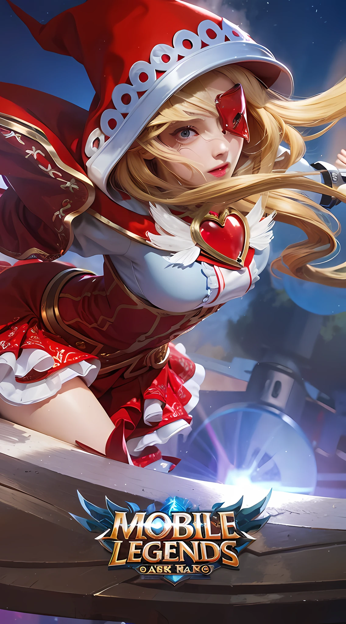 ruby, blonde hair,