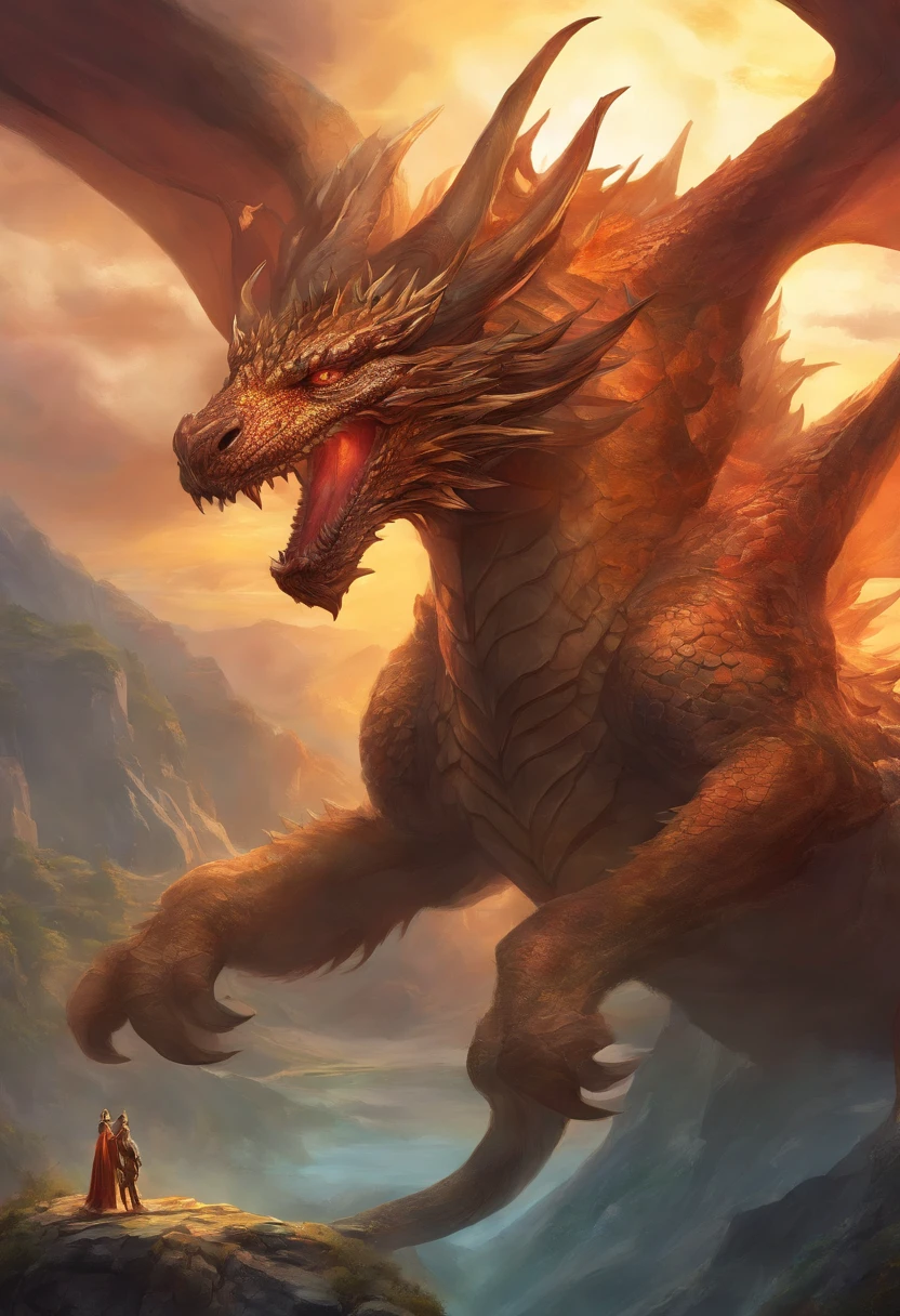 There is a large dragon with a huge head with multiple eyes and a huge body, em sua barriga tem uma grande boca, He's got more than 1 tail and more than 4 paws Epic Fantasy Card Game Art, arte de fantasia altamente detalhada, arte de fantasia digital 2d detalhada, epic fantasy art, arte de fantasia detalhada, Epic Fantasty Card Game Art, Masmorras&Dragons Fantasy Art, Hiper-realista D & d fantasy art, symmetrical spectacular fantasy art, cyborg dragon portrait