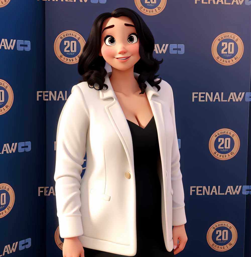 Uma mulher estilo disney pixar. Alta qualidade e melhor qualidade
