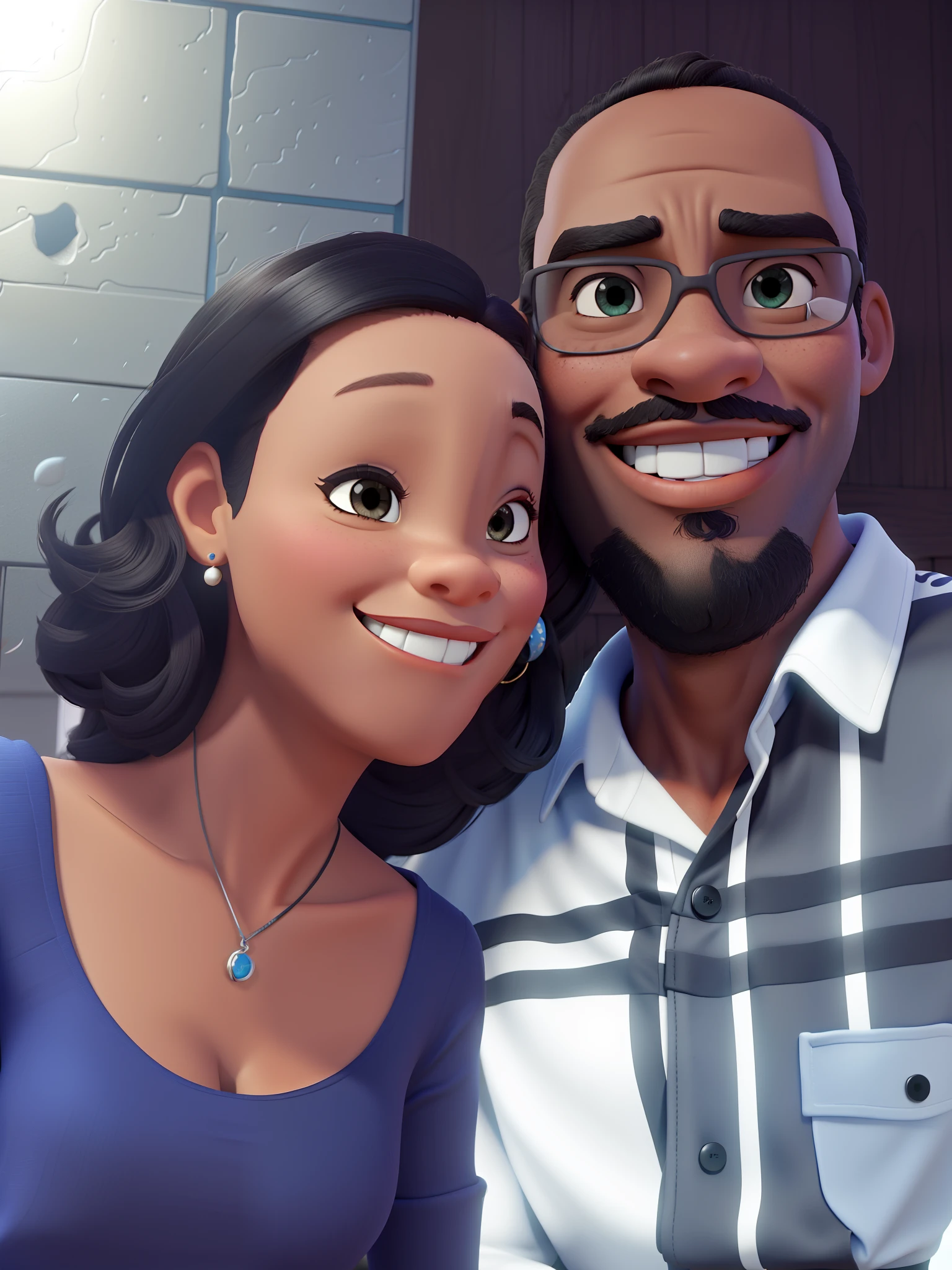 CASAL NEGRO ESTILO DINEY PIXAR. ALTA QUALIDADE MELHOR QUALIDADE