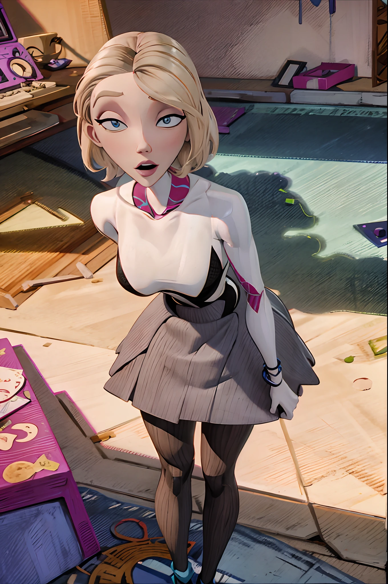 TimBurton Animation gwen stacy