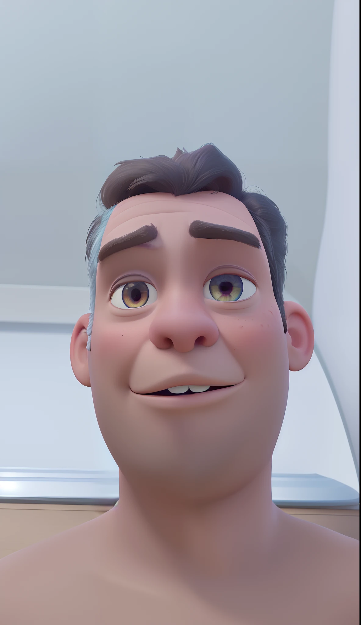 My character is inspired by the Disney Pixar world, he's 18 years old