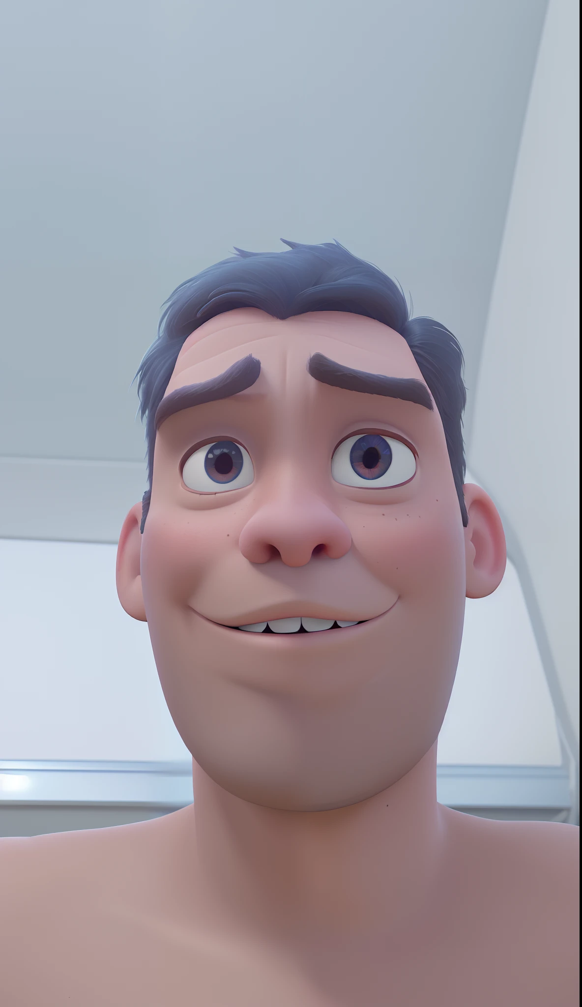 My character is inspired by the Disney Pixar world, he's 18 years old