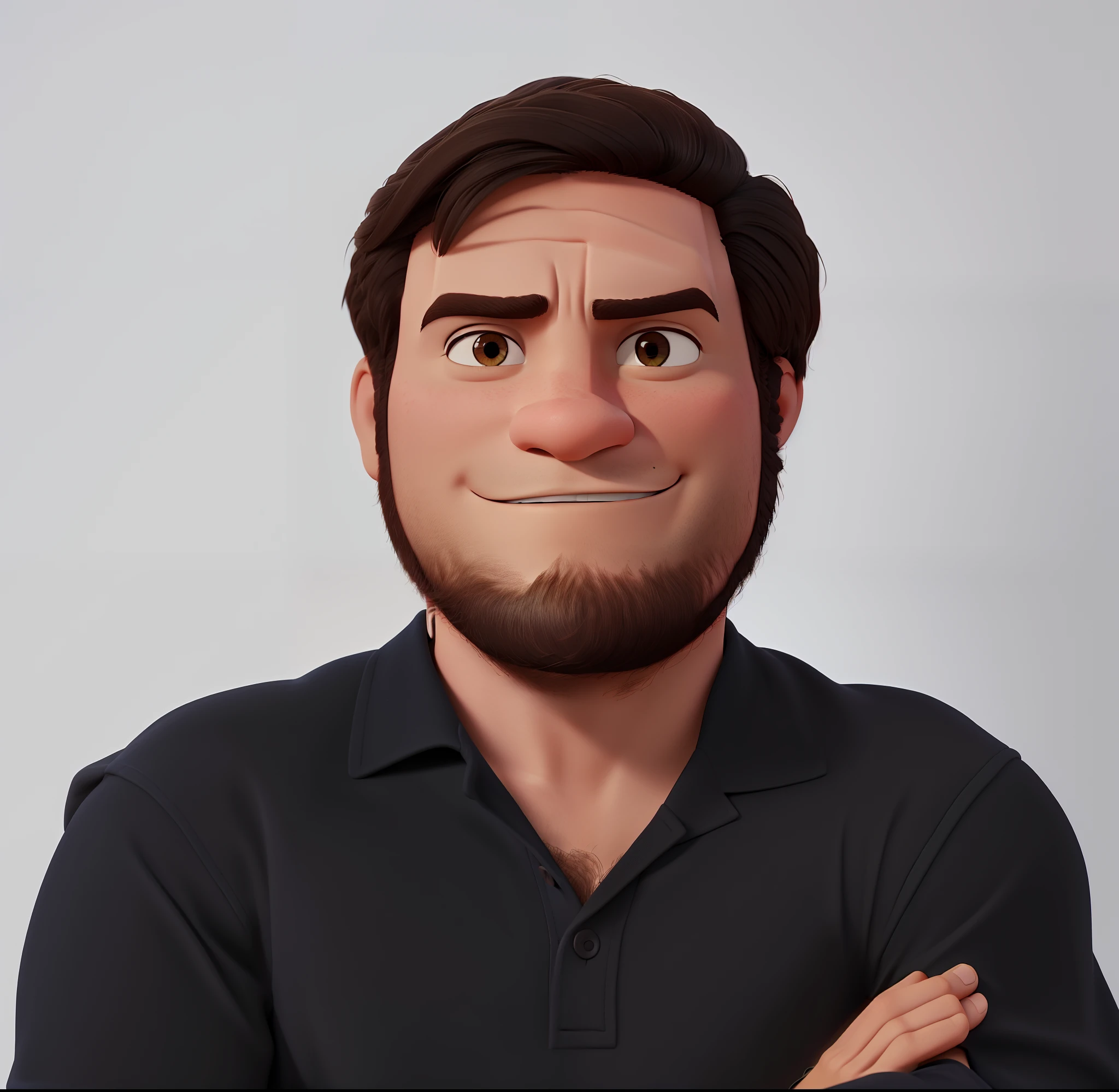 Homem, estilo disney pixar, alta qualidade, melhor qualidade