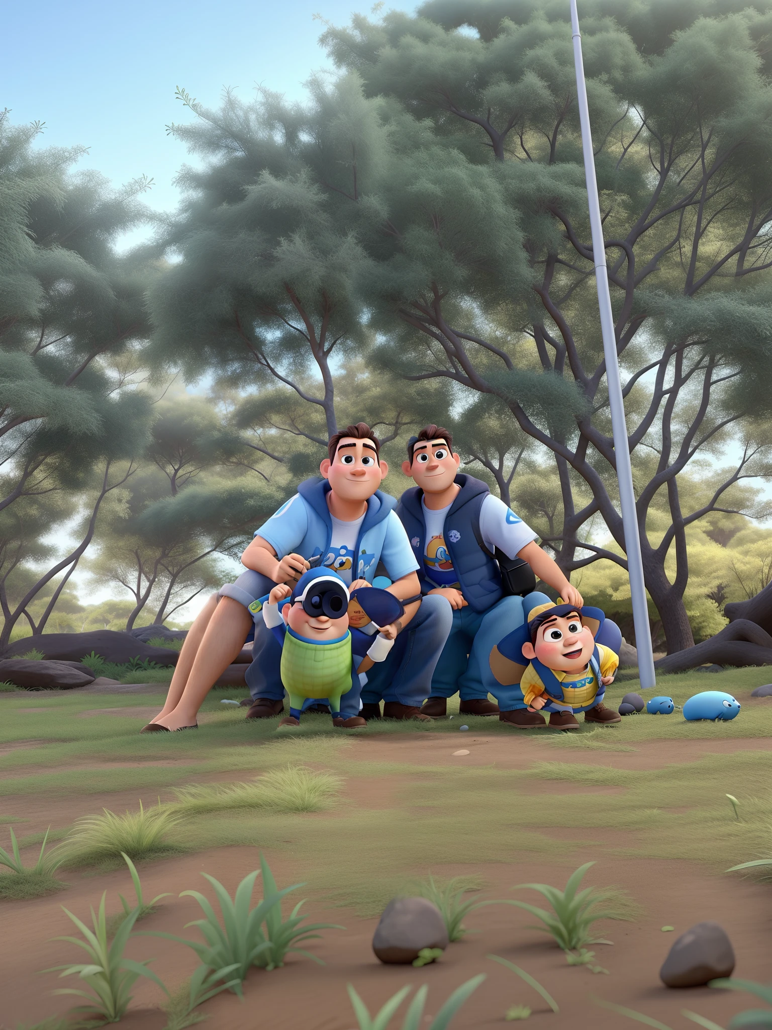 Foto estilo Pixar alta qualidade