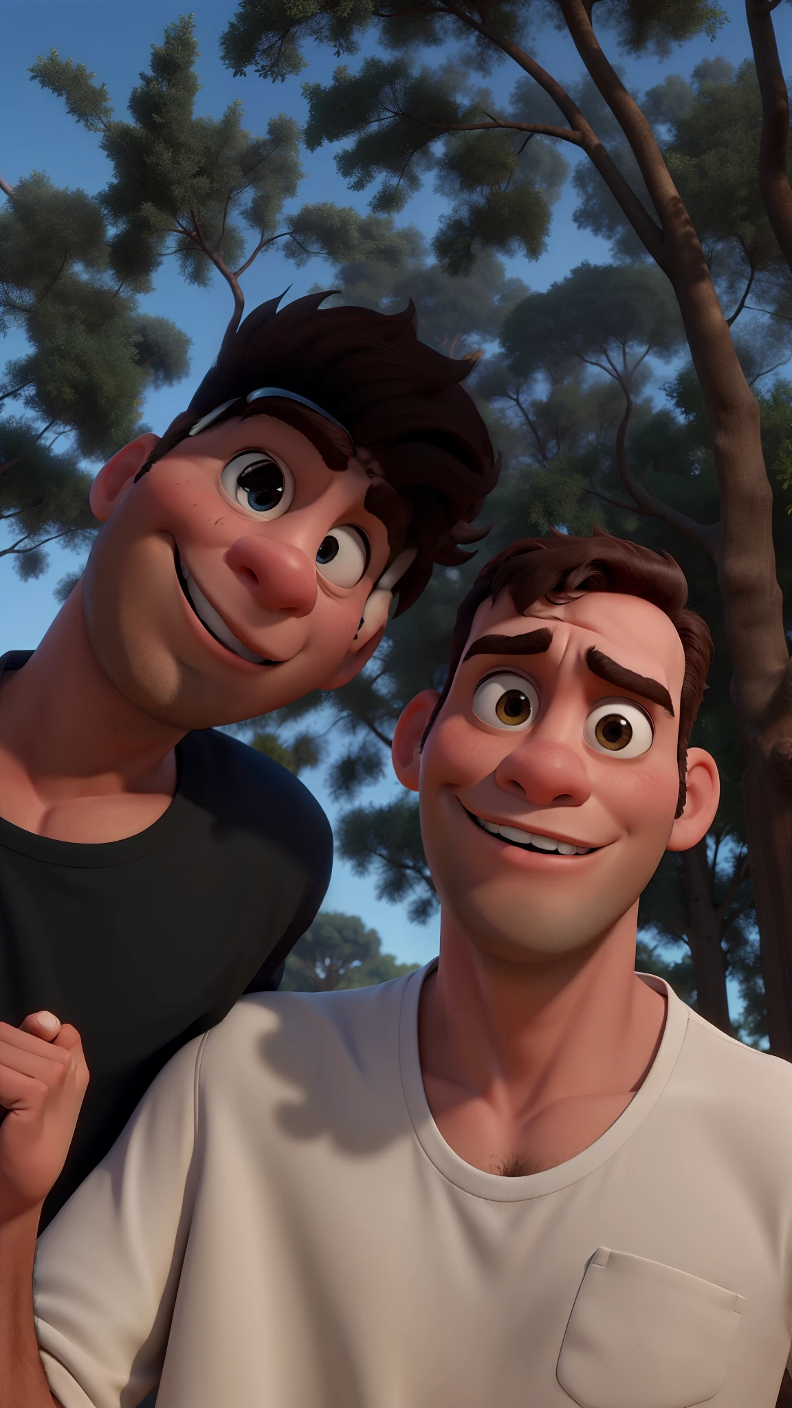 homems brancos estilo disney pixar, alta qualidade, melhor qualidade