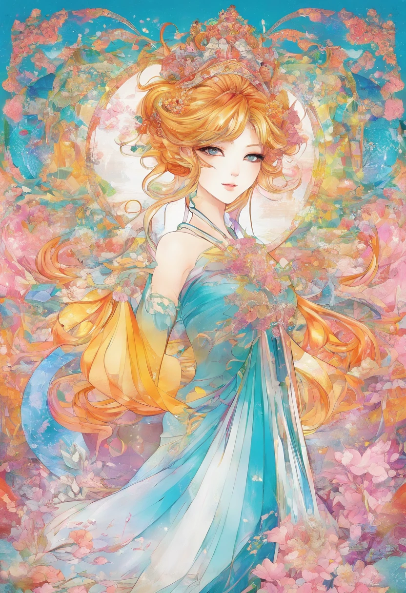 Princess in glass shoes