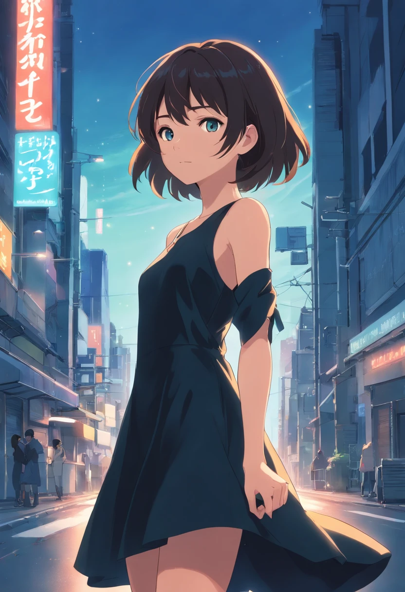 Black clothe, The dress