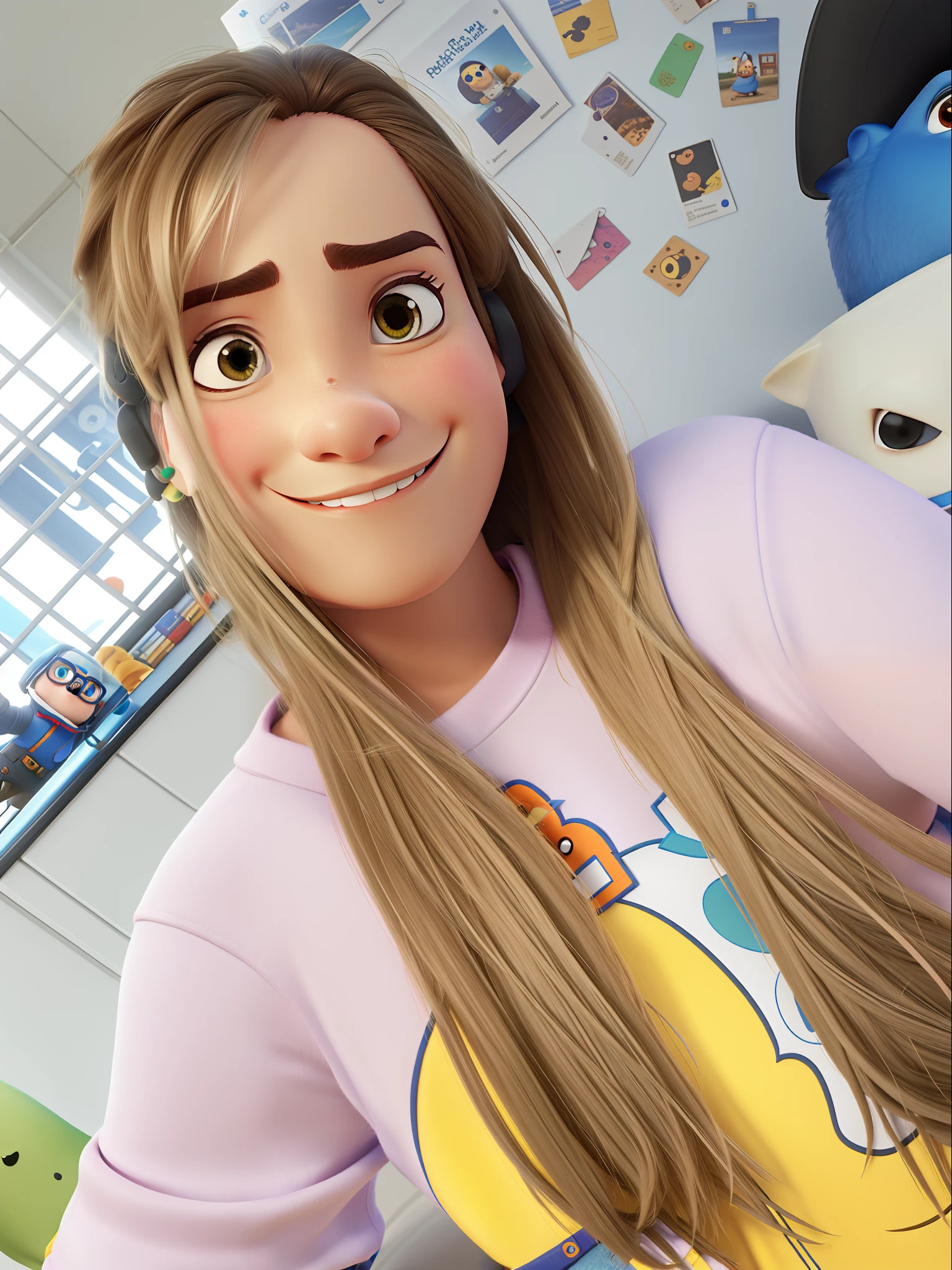 Criar personagem Pixar