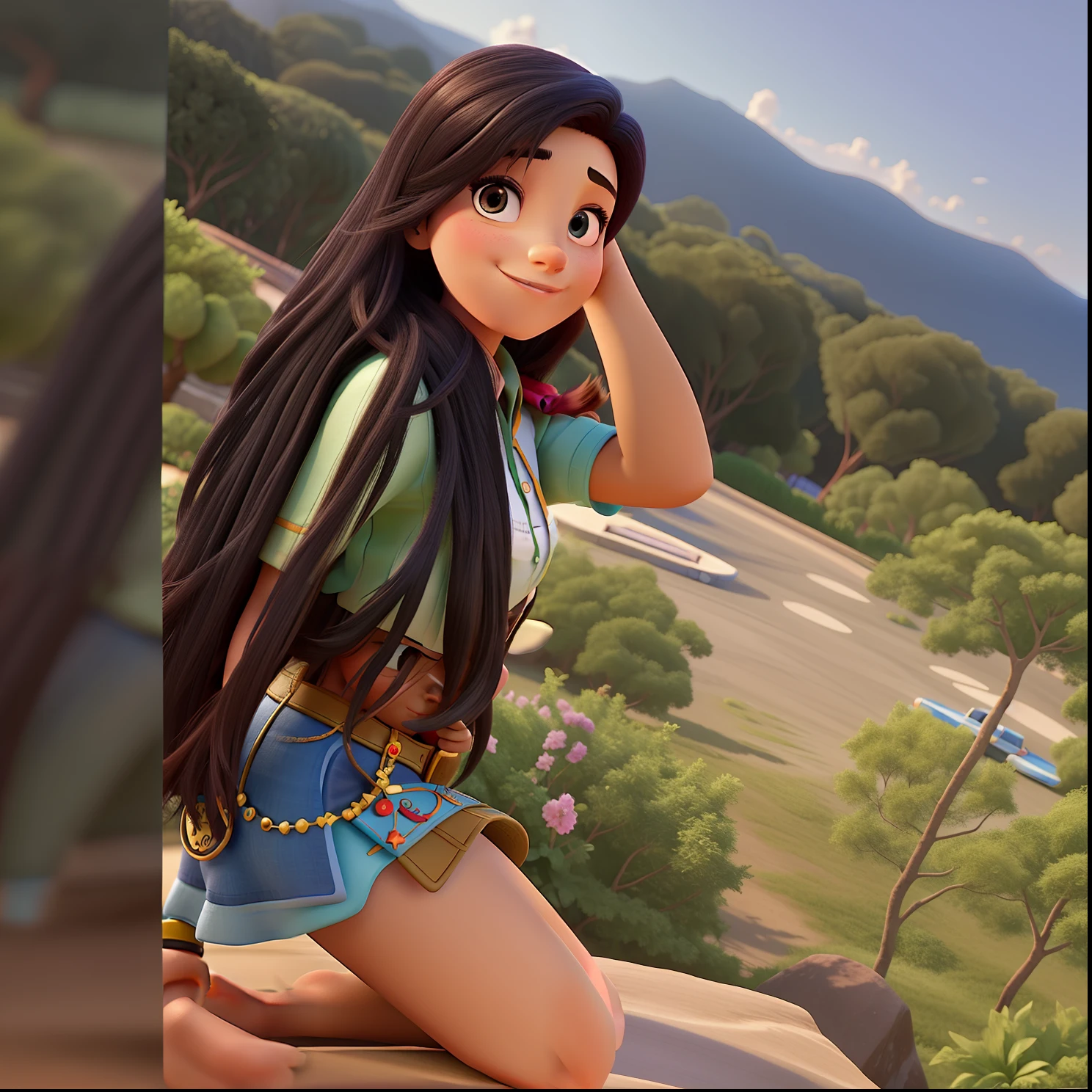 Transformar minha foto em um foto da Disney Pixer
