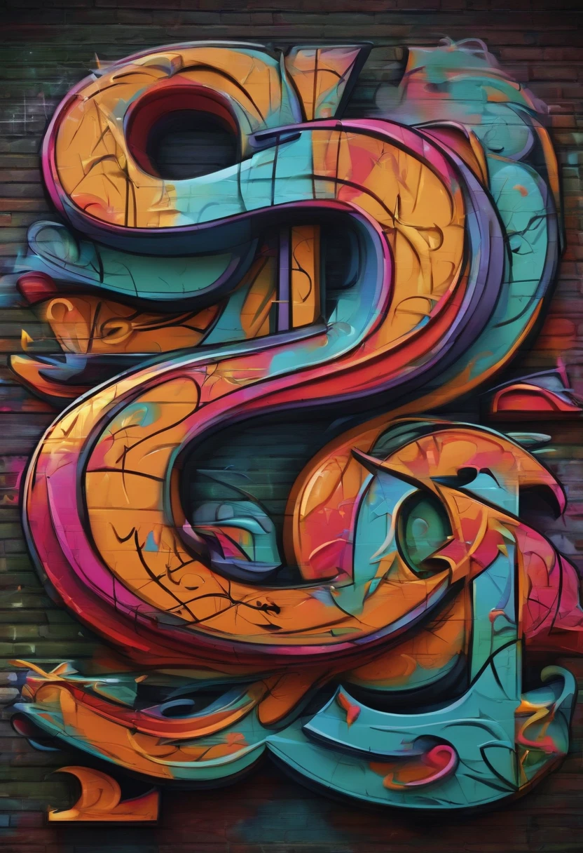 letra de graffiti, escrito GOODZ , com as letras "O" em desenho animado ,em altissima qualidade , com cores vibrantes
