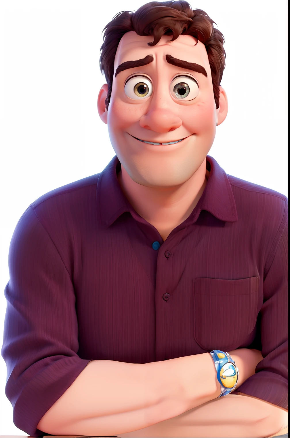 Pixar Style Poster/Disney homem alta qualidade