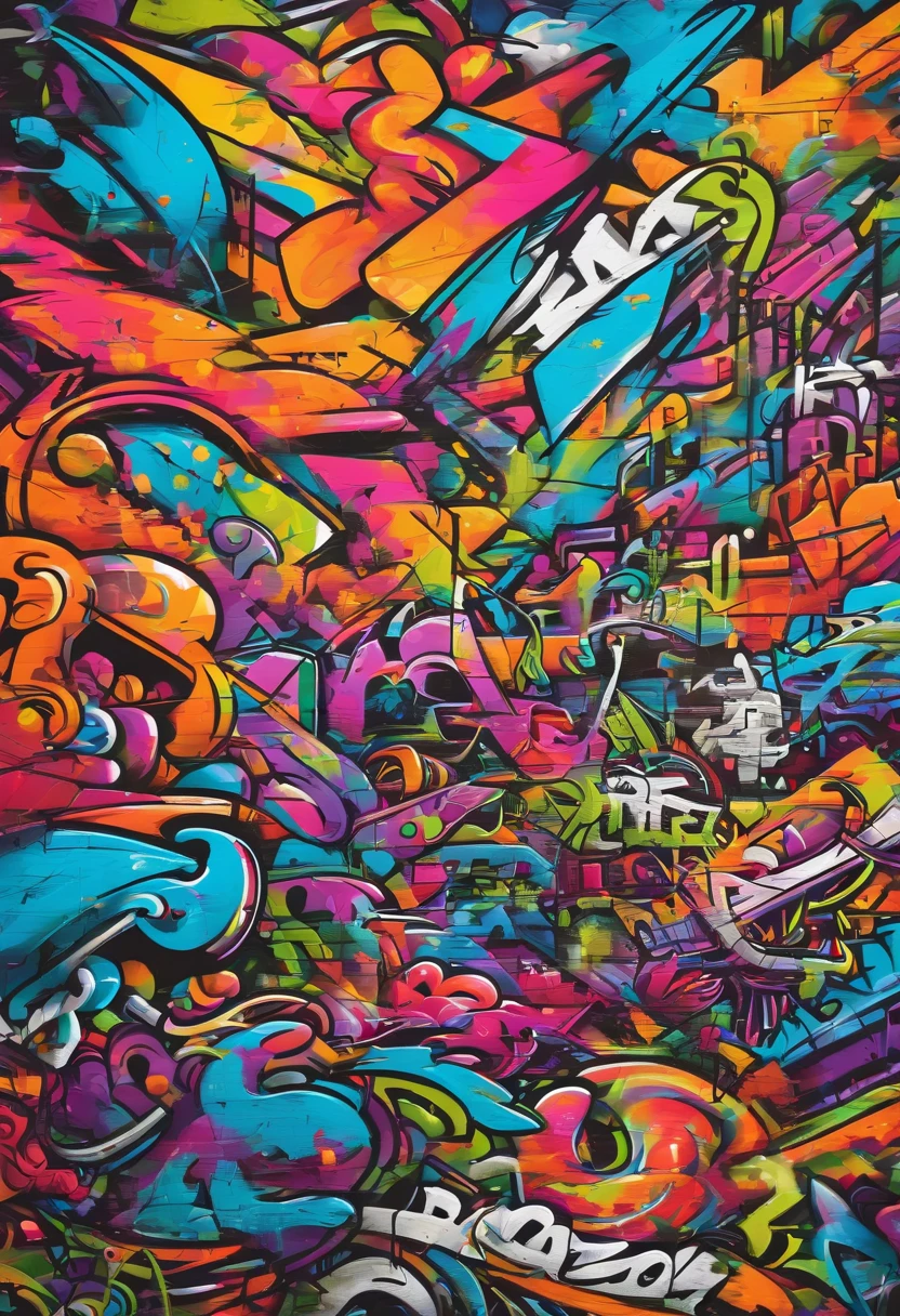 goodz, com cores vibrantes e chamativo