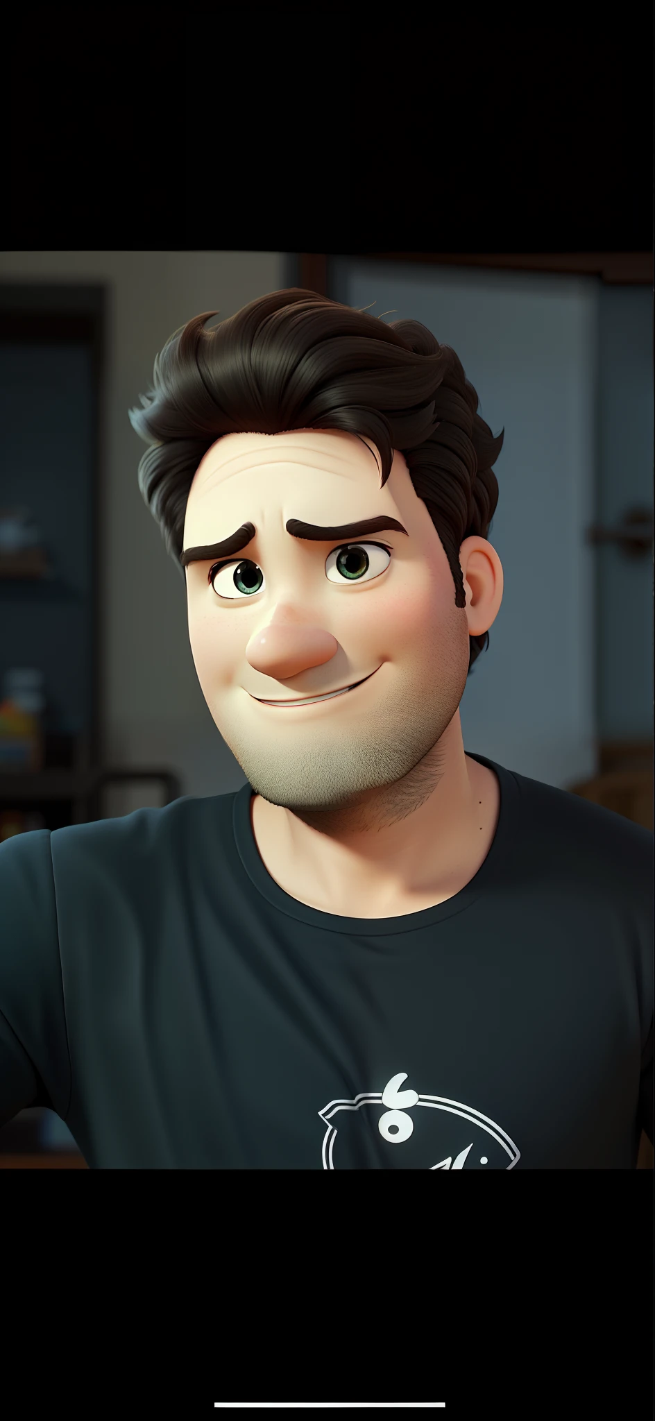 Estilo pixar, alta qualidade