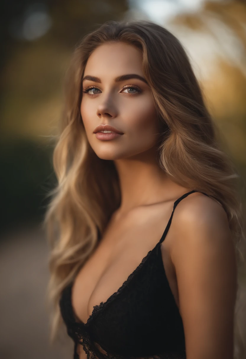 Arafed woman completely , fille sexy aux yeux bleus, ultra realist, Meticulously detailed, Portrait Sophie Mudd, cheveux blonds et grands yeux, Selfie d'une jeune femme, Yeux de chambre, Violet Myers, sans maquillage, maquillage naturel, looking straight at camera, Visage avec Artgram, Maquillage subtil, Superbe photo du corps entier, nature, Soleil, Souriant, Buste de grande taille sur la plage