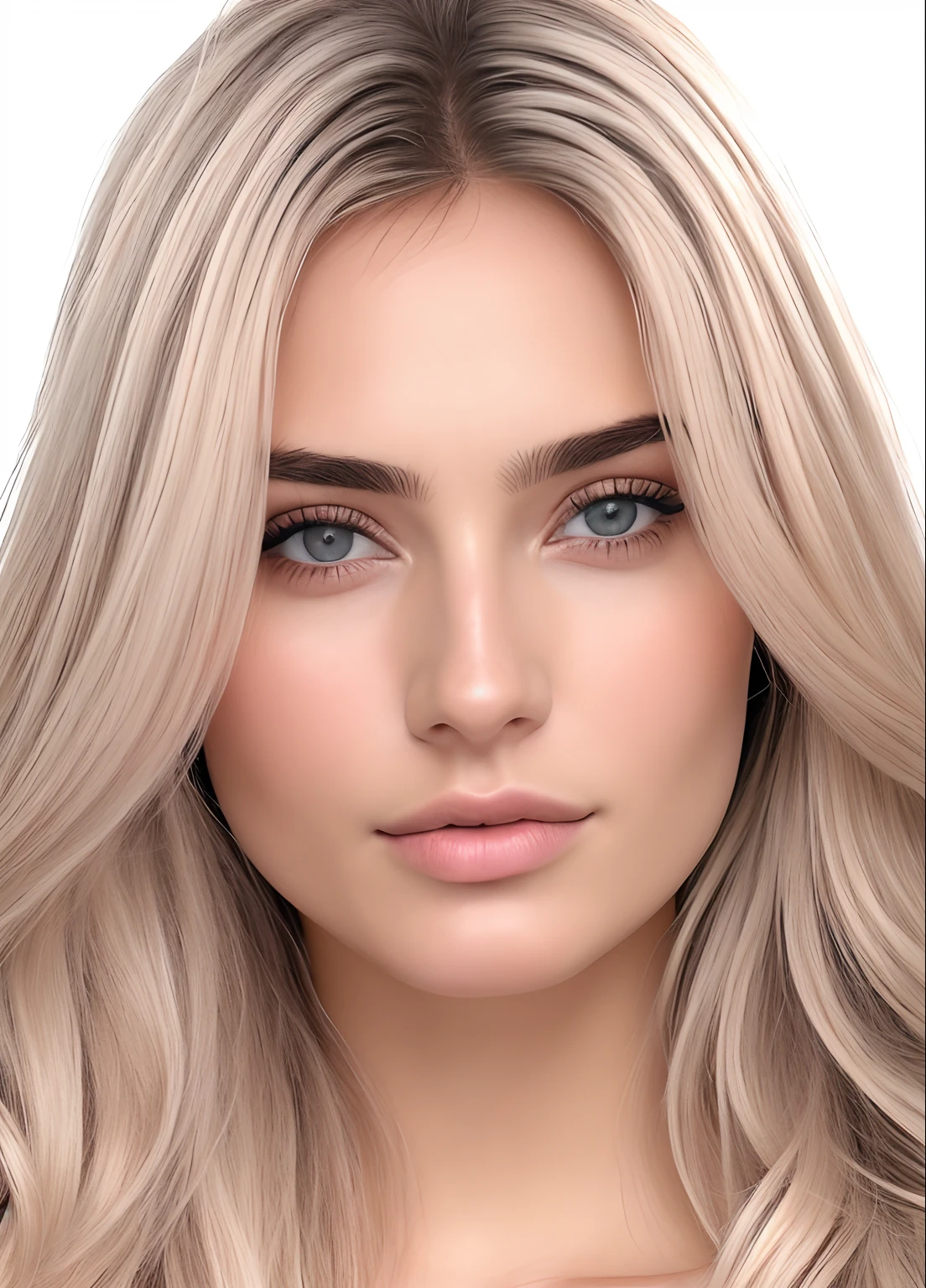 um close up de uma mulher com cabelos loiros e olhos azuis, rosto realista detalhado, rosto detalhado realista, rosto bonito realista, rosto detalhado e realista, rosto detalhado real, rosto realista altamente detalhado, rosto realista e detalhado, single realistic face, Face extremamente realista, rosto realista humano, belo rosto realista, cara muito realista, rosto perfeito sombreado realista, Rosto ultra realista, rosto realista