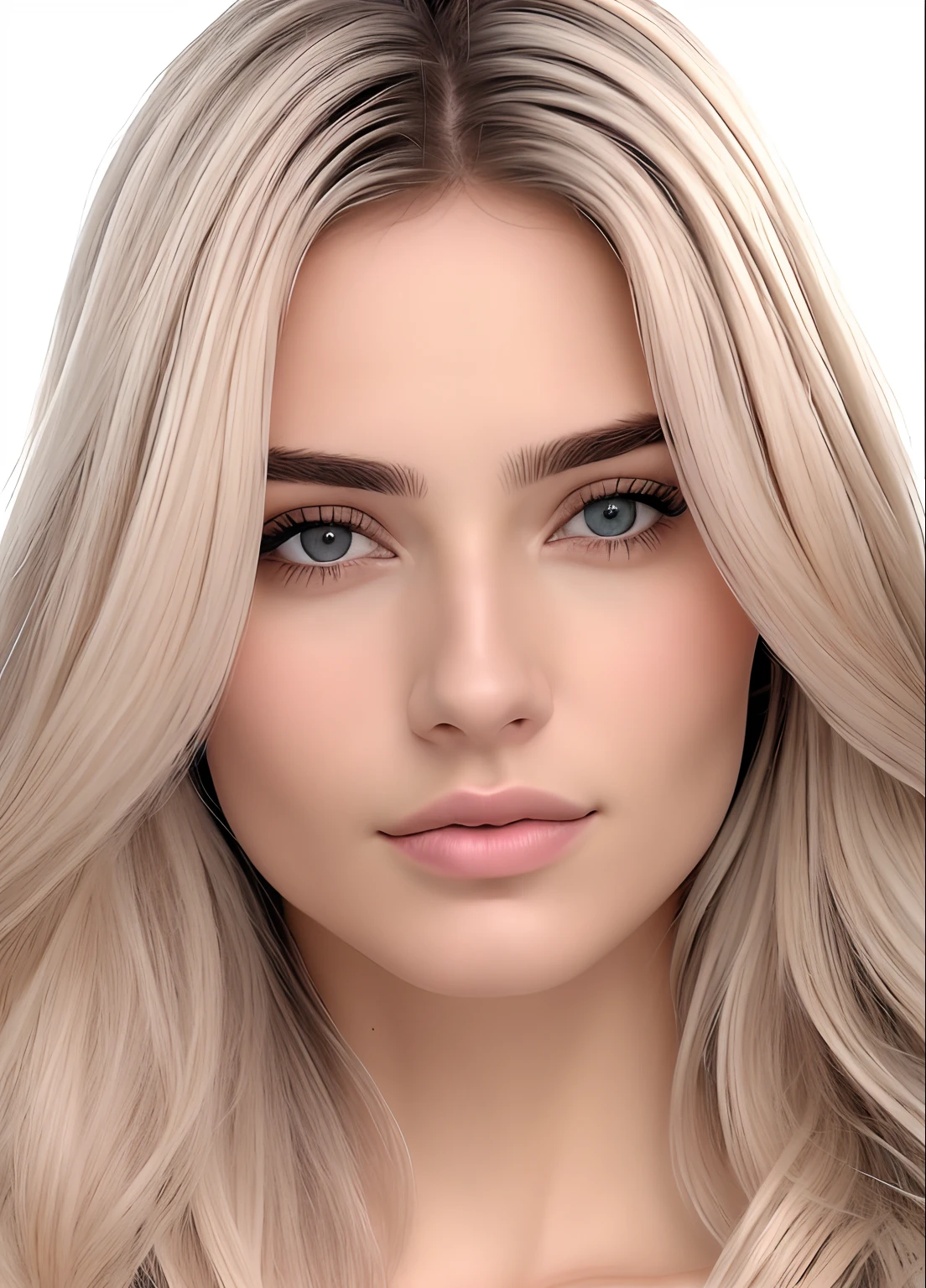 um close up de uma mulher com cabelos loiros e olhos azuis, rosto realista detalhado, rosto detalhado realista, rosto bonito realista, rosto detalhado e realista, rosto detalhado real, rosto realista altamente detalhado, rosto realista e detalhado, single realistic face, Face extremamente realista, rosto realista humano, belo rosto realista, cara muito realista, rosto perfeito sombreado realista, Rosto ultra realista, rosto realista
