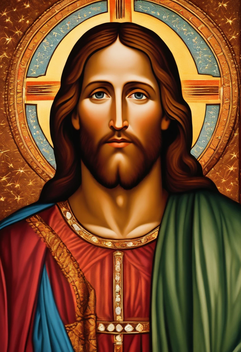 Jesus Christ wearing a tunic